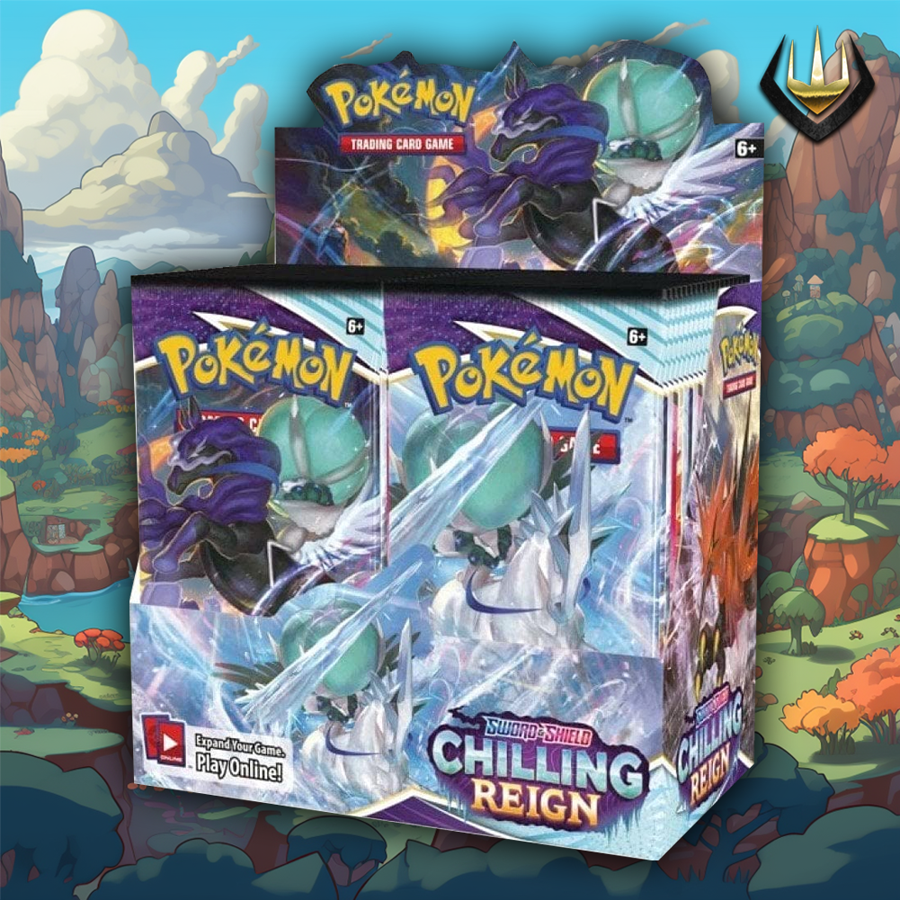 Chilling Reign Pokemon Booster Box Chilling Reign Pokemon Booster Box