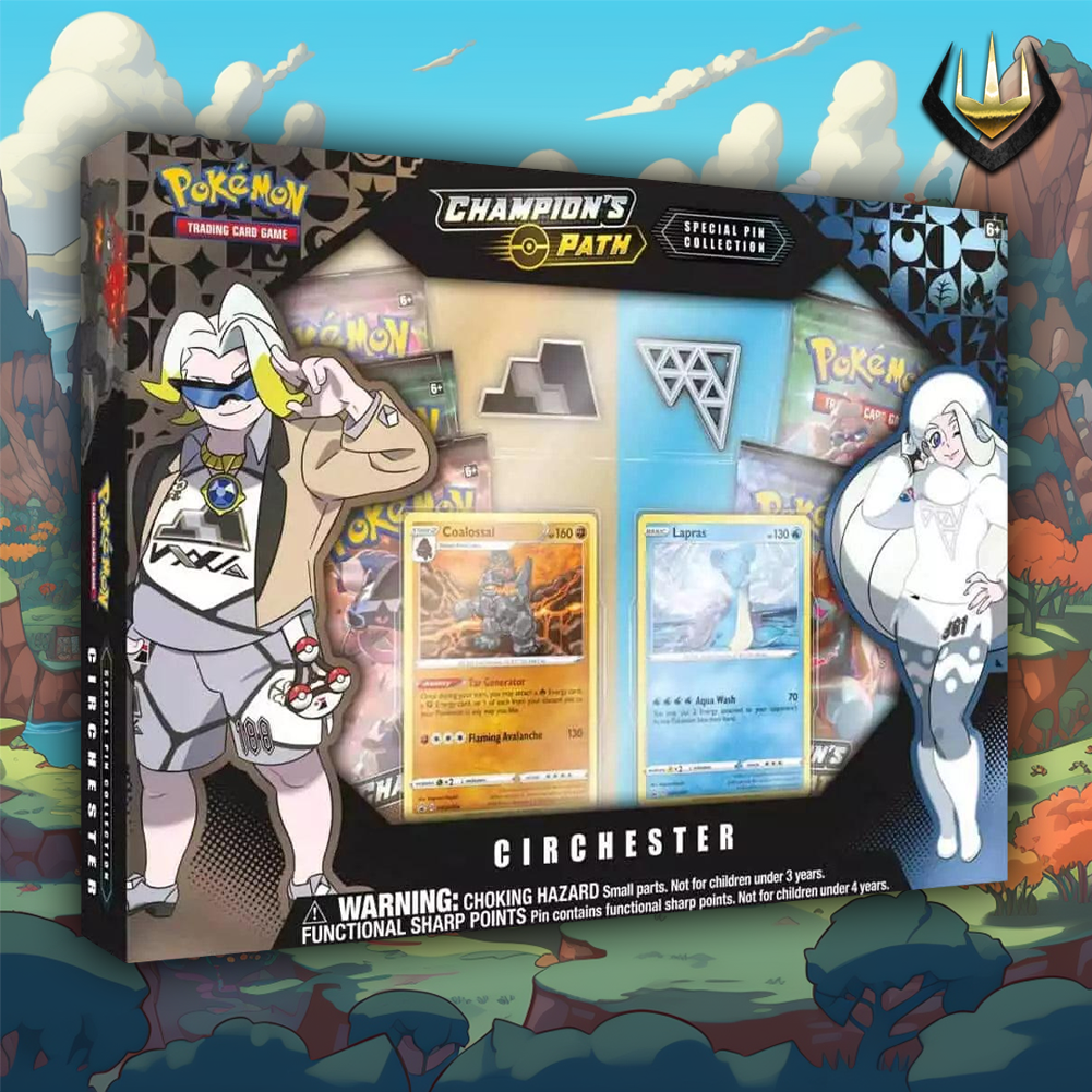 Champion's Path Pokemon Special Pin Collection [Circhester]