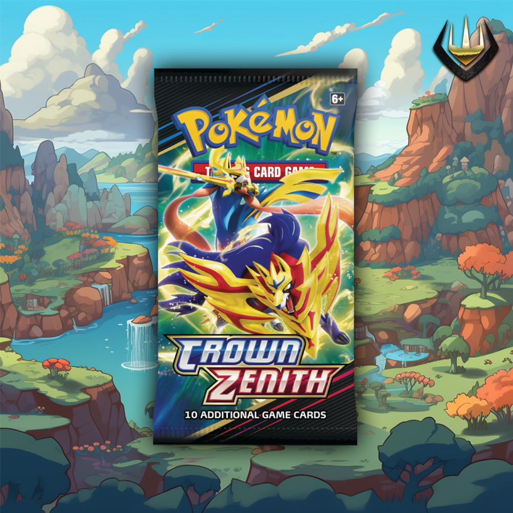 Crown Zenith Pokemon Booster Pack [Random Art]