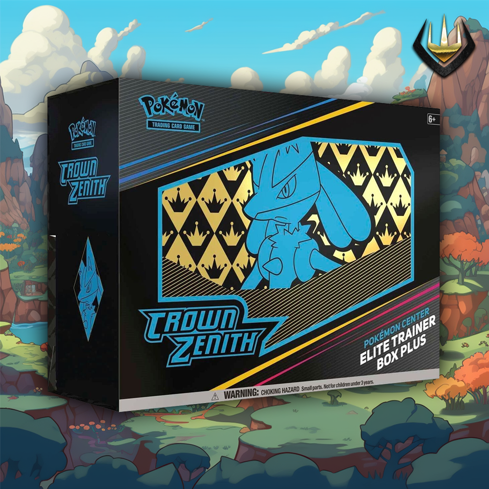 Crown Zenith Pokemon ETB Elite Trainer Box [Pokemon Center Version]