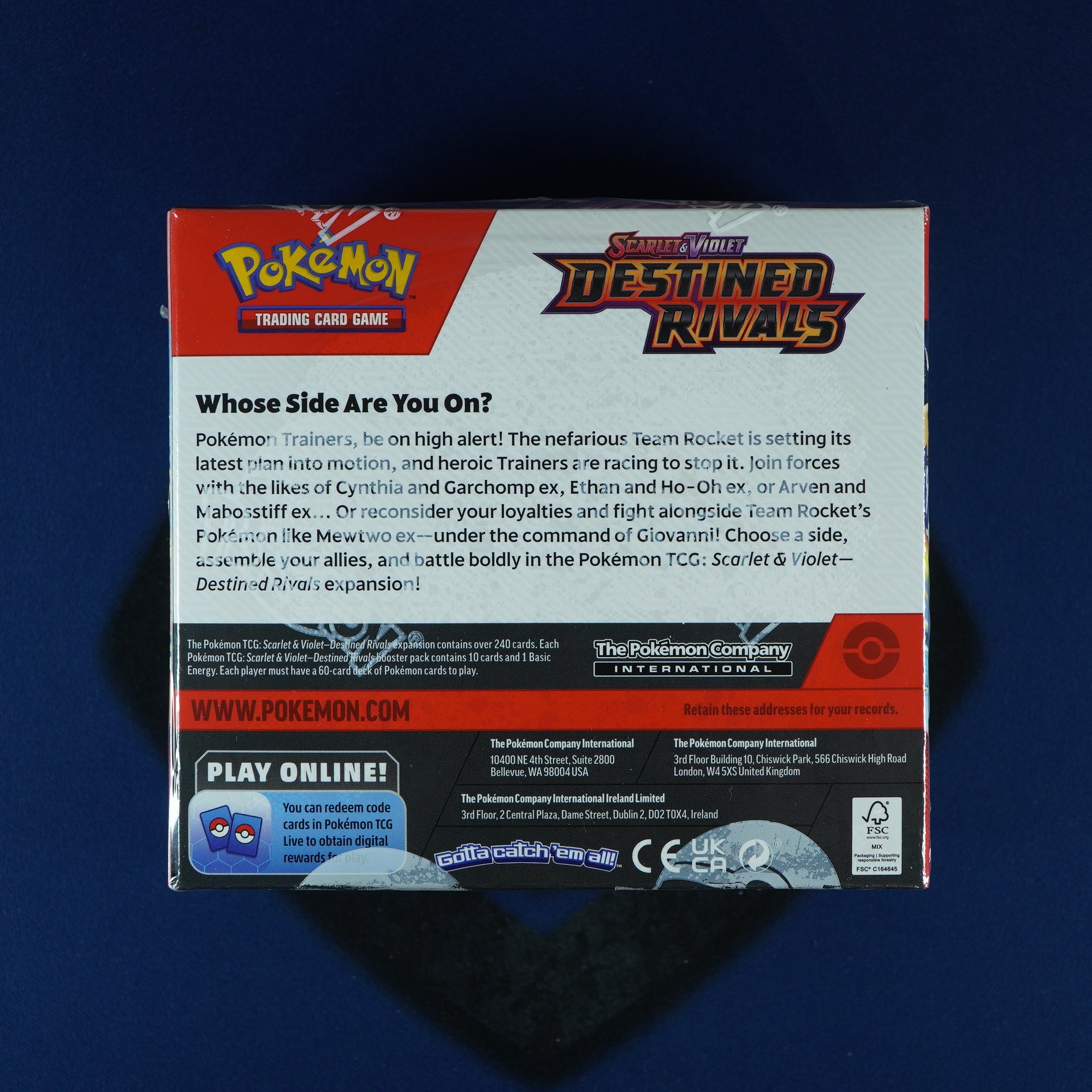 Destined Rivals Pokemon Booster Box [A]