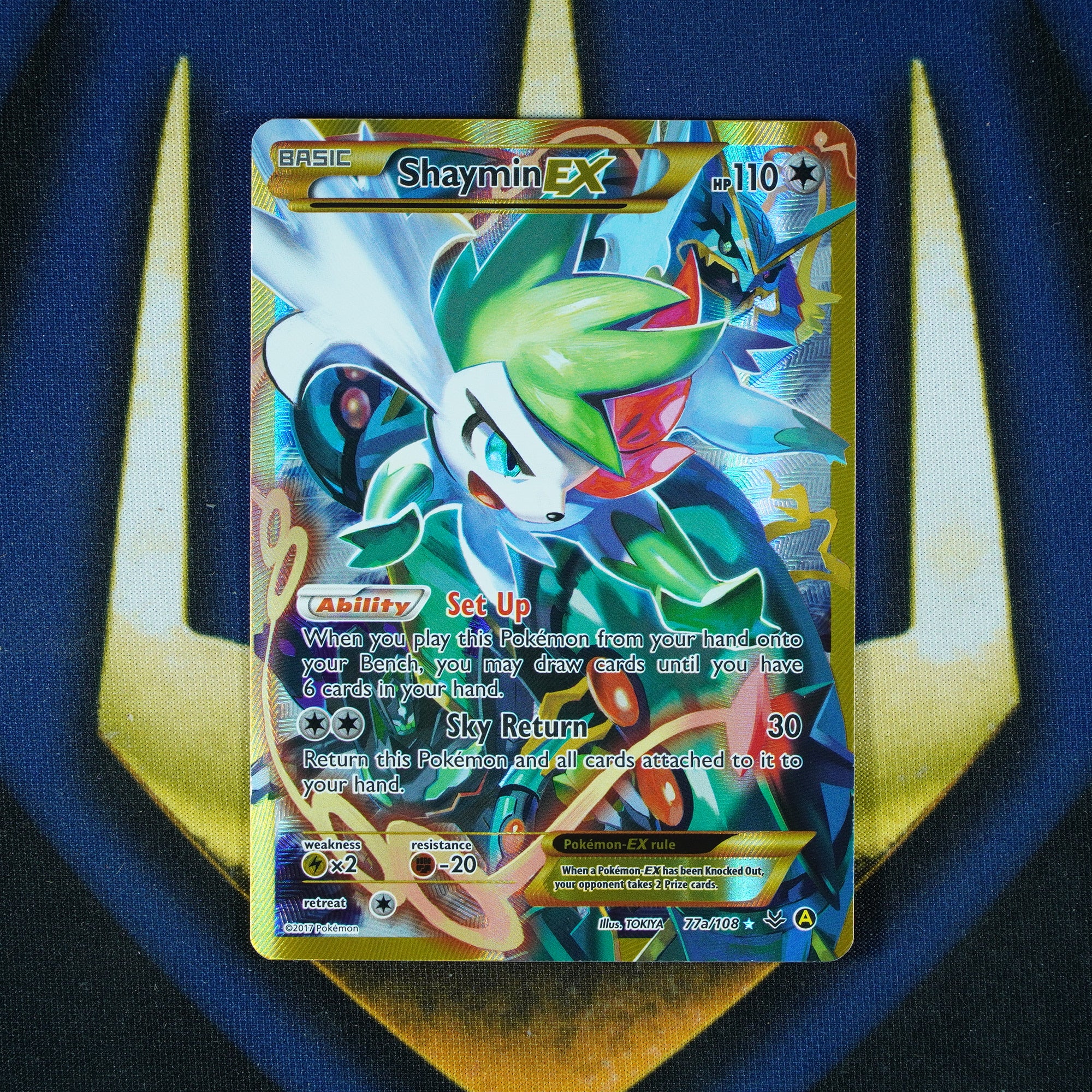 Shaymin EX Roaring Skies XY Alternate Art Promo [Raw]