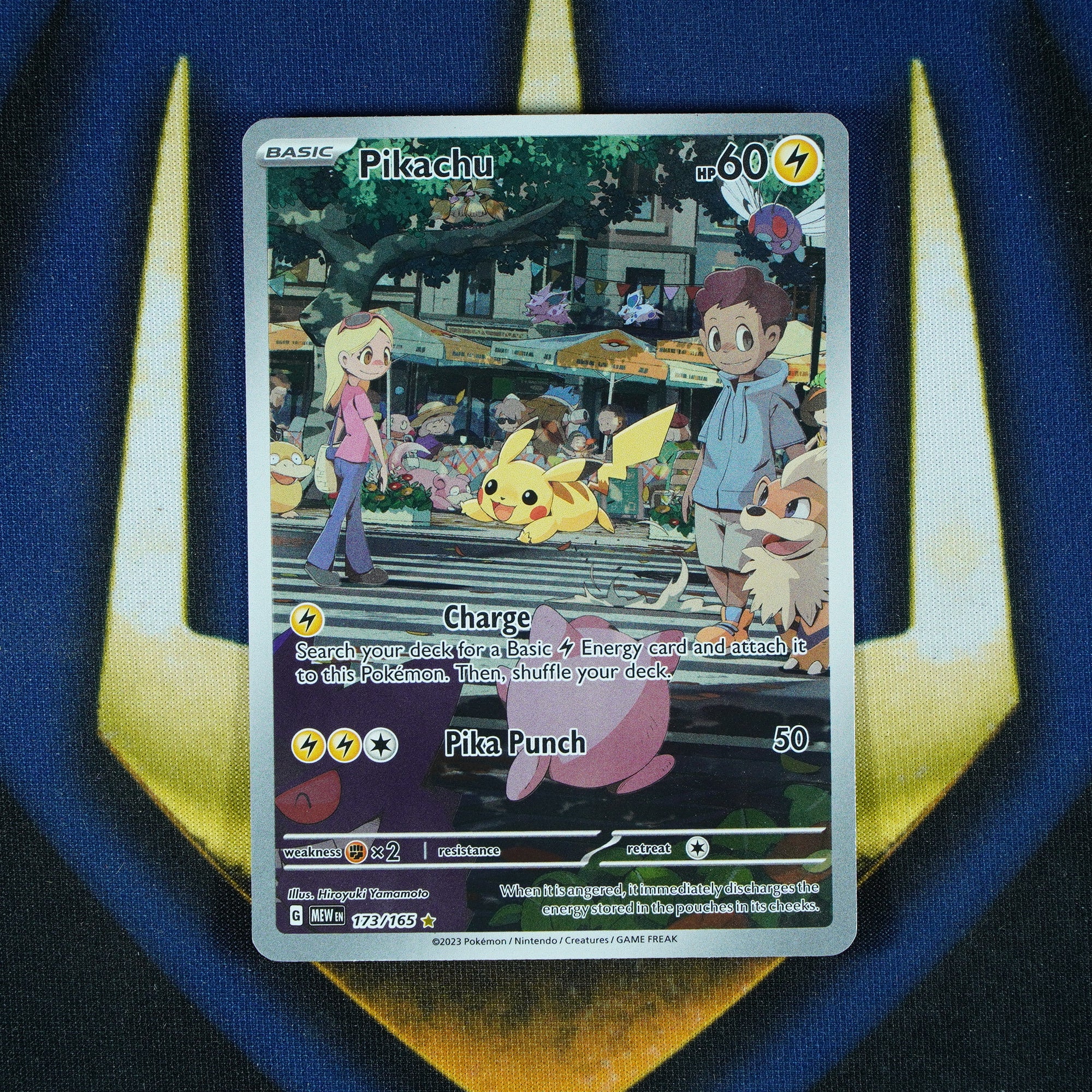 Pikachu 151 Art Rare 173/165 [Raw]
