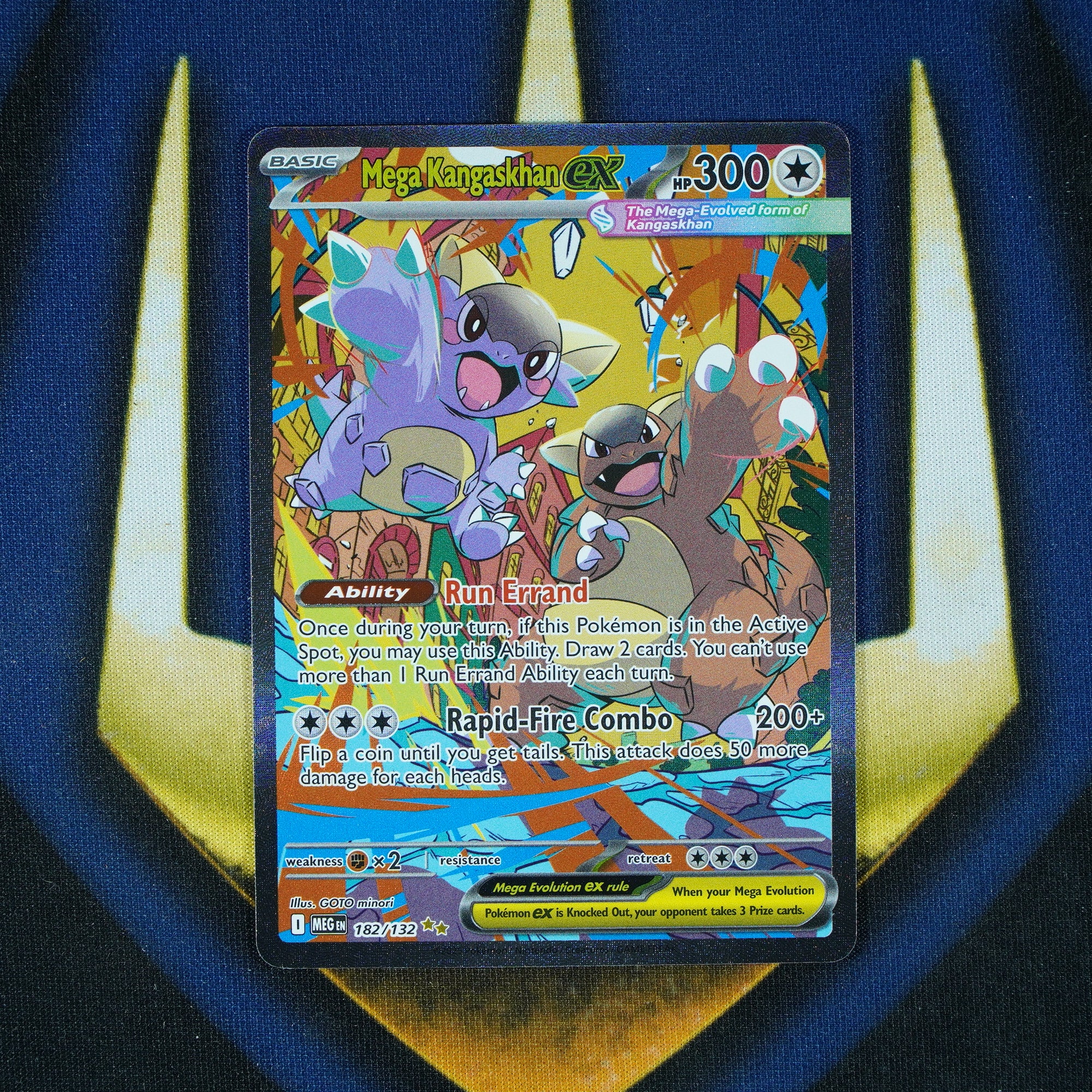 Mega Kangaskhan ex Mega Evolution Special Illustration Rare 182/132 [Raw]