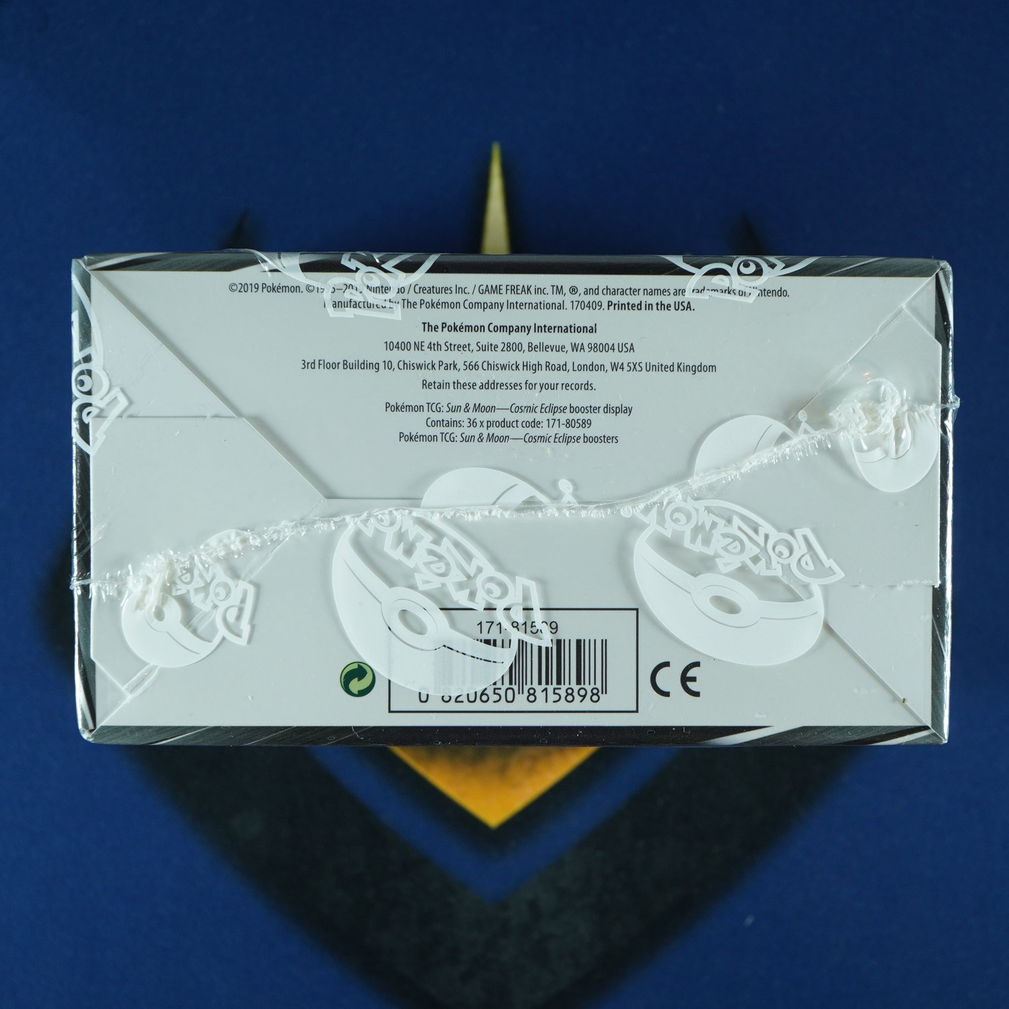 Cosmic Eclipse Pokemon Booster Box Sealed (Case Fresh) [BOX A]