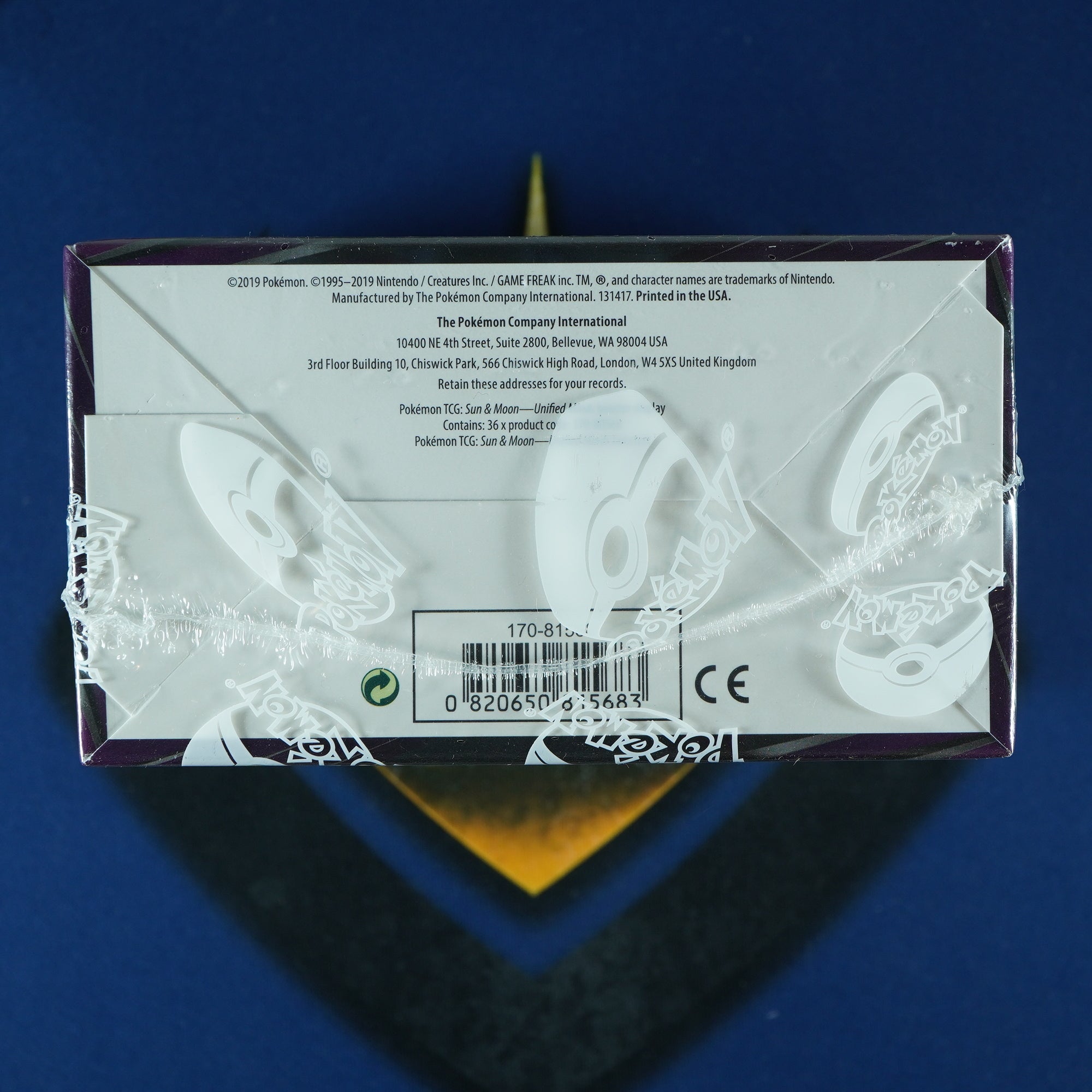 Unified Minds Pokemon Booster Box Sealed (Case Fresh) [BOX A]