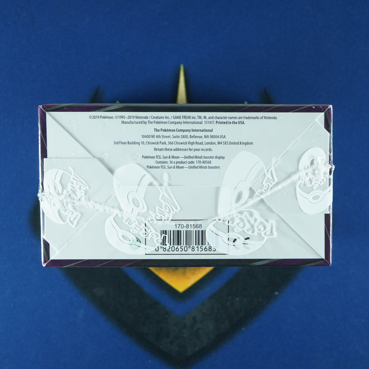 Unified Minds Pokemon Booster Box Sealed (Case Fresh) [BOX C]
