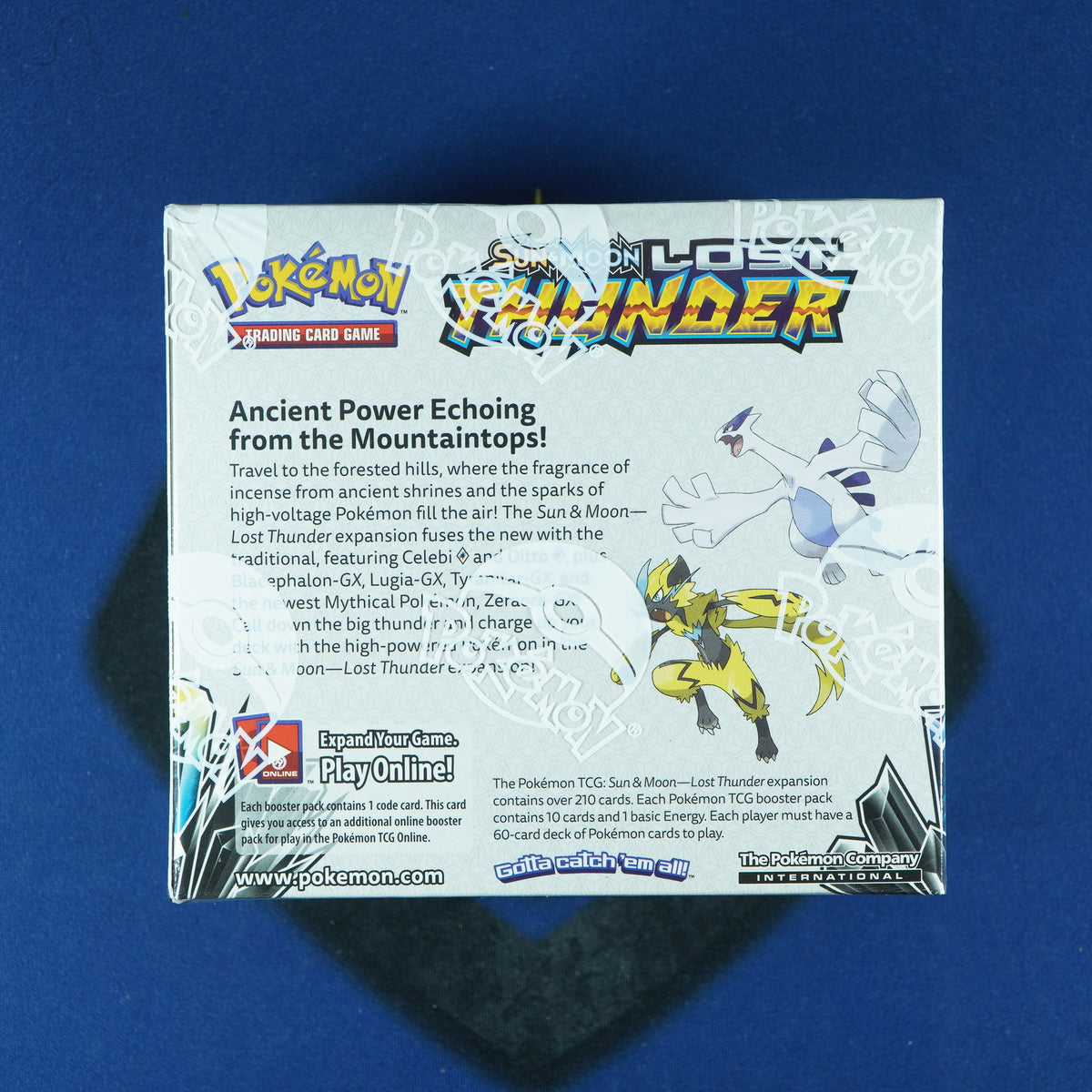 Lost Thunder Pokemon Booster Box Sealed (Case Fresh) [Box A]