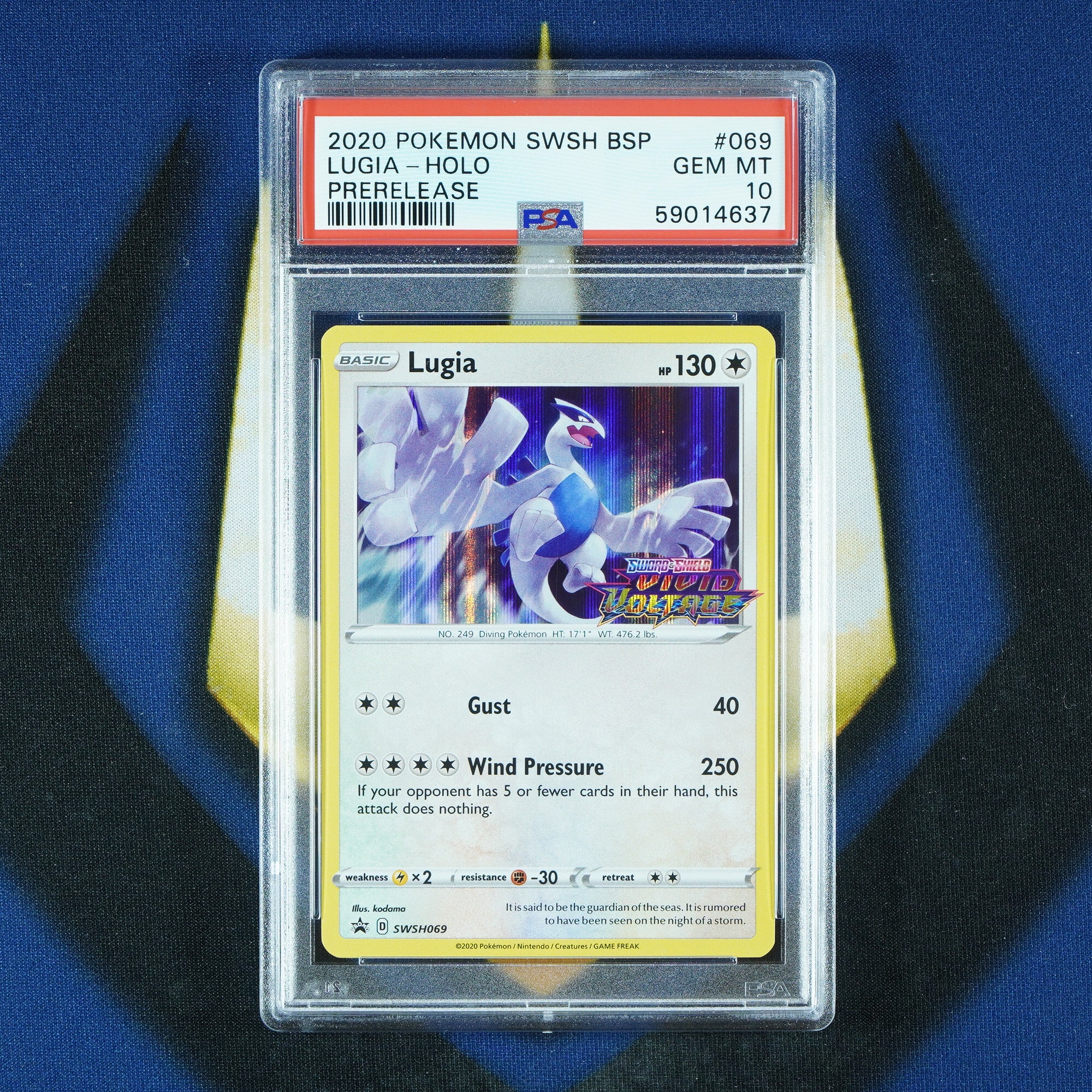 Lugia Vivid Voltage Prerelease 069 [PSA 10]