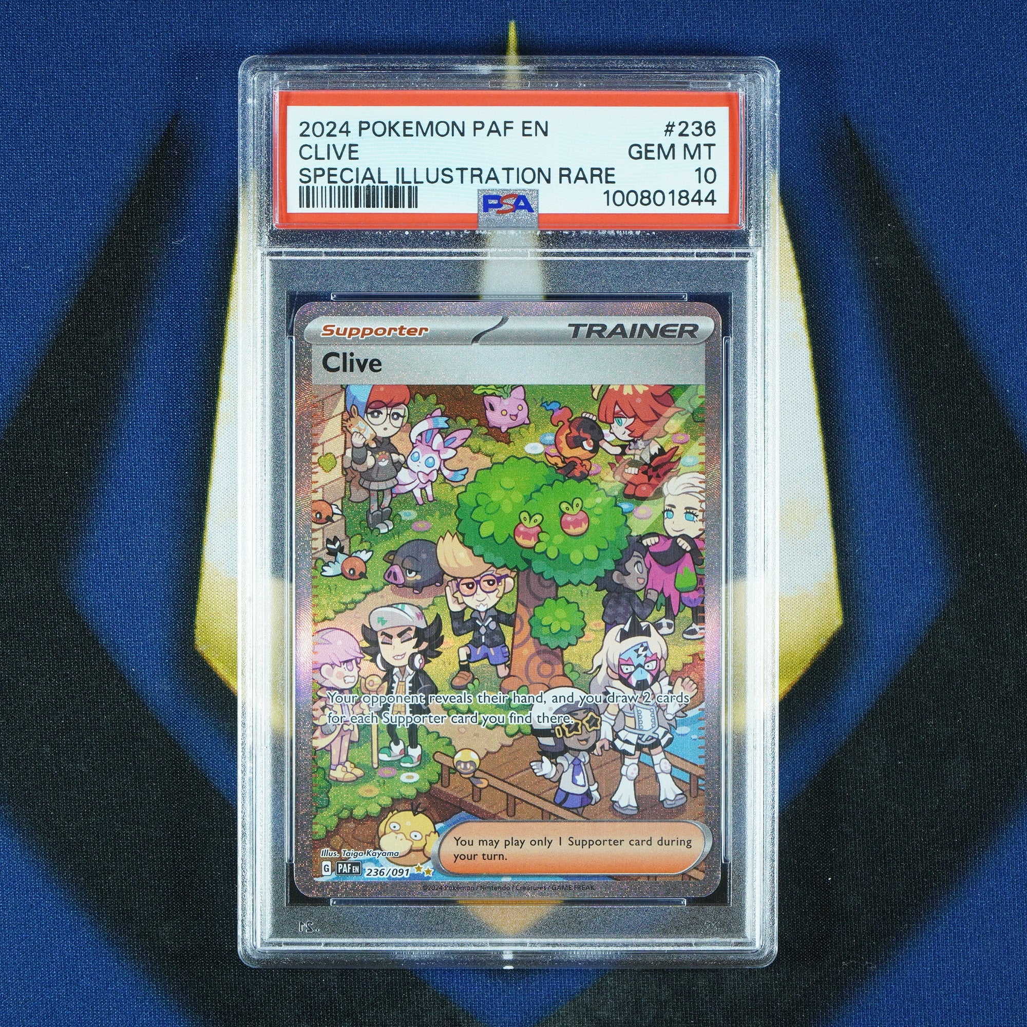 Clive Paldean Fates Special Illustration Rare 236/091 [PSA 10]