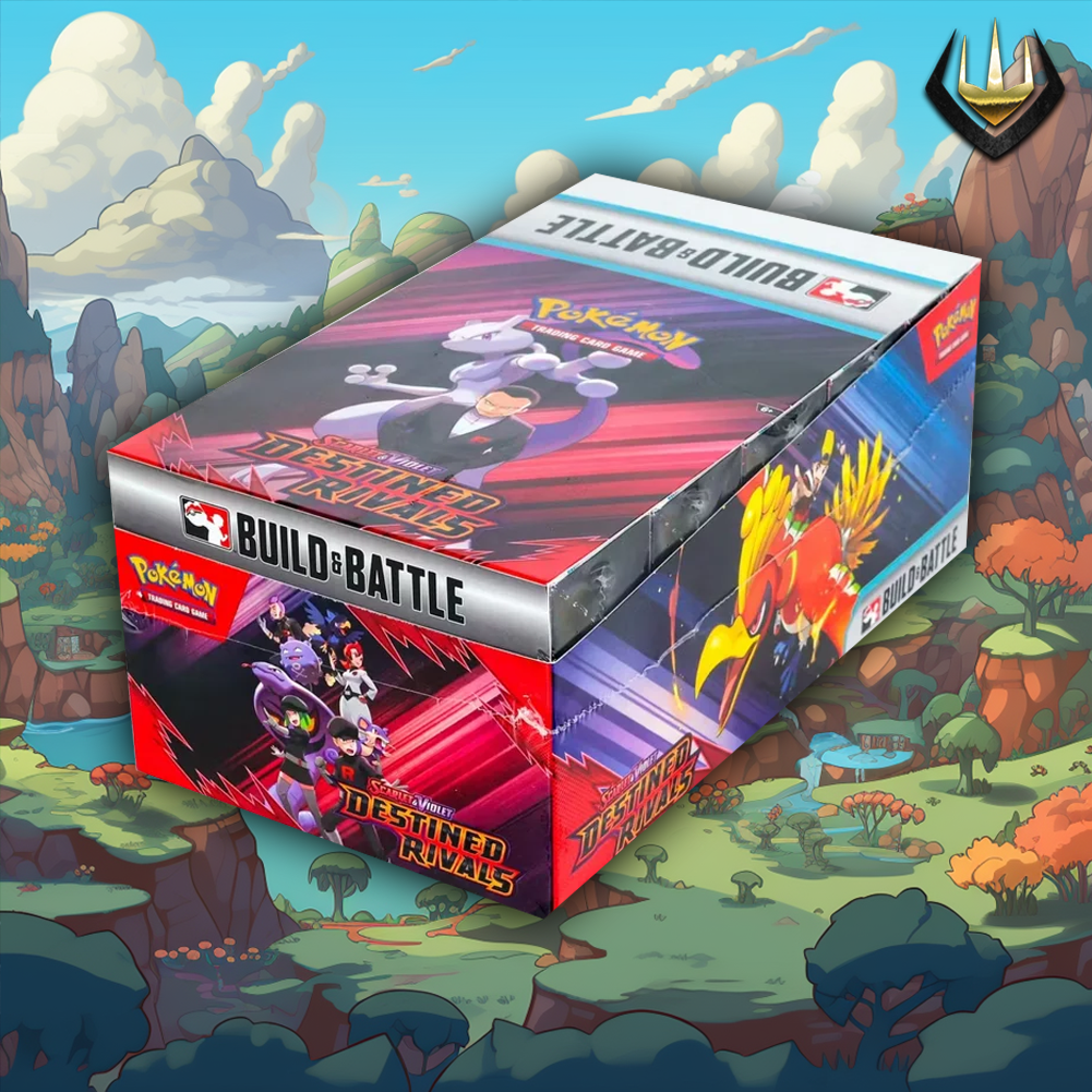 Destined Rivals Pokémon Build & Battle Display Box [10 Boxes/Display]