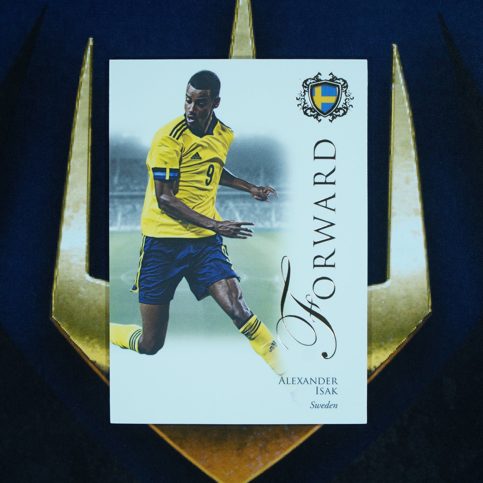 Alexander Isak 2023-24 Futera Unique Base #71 Sweden