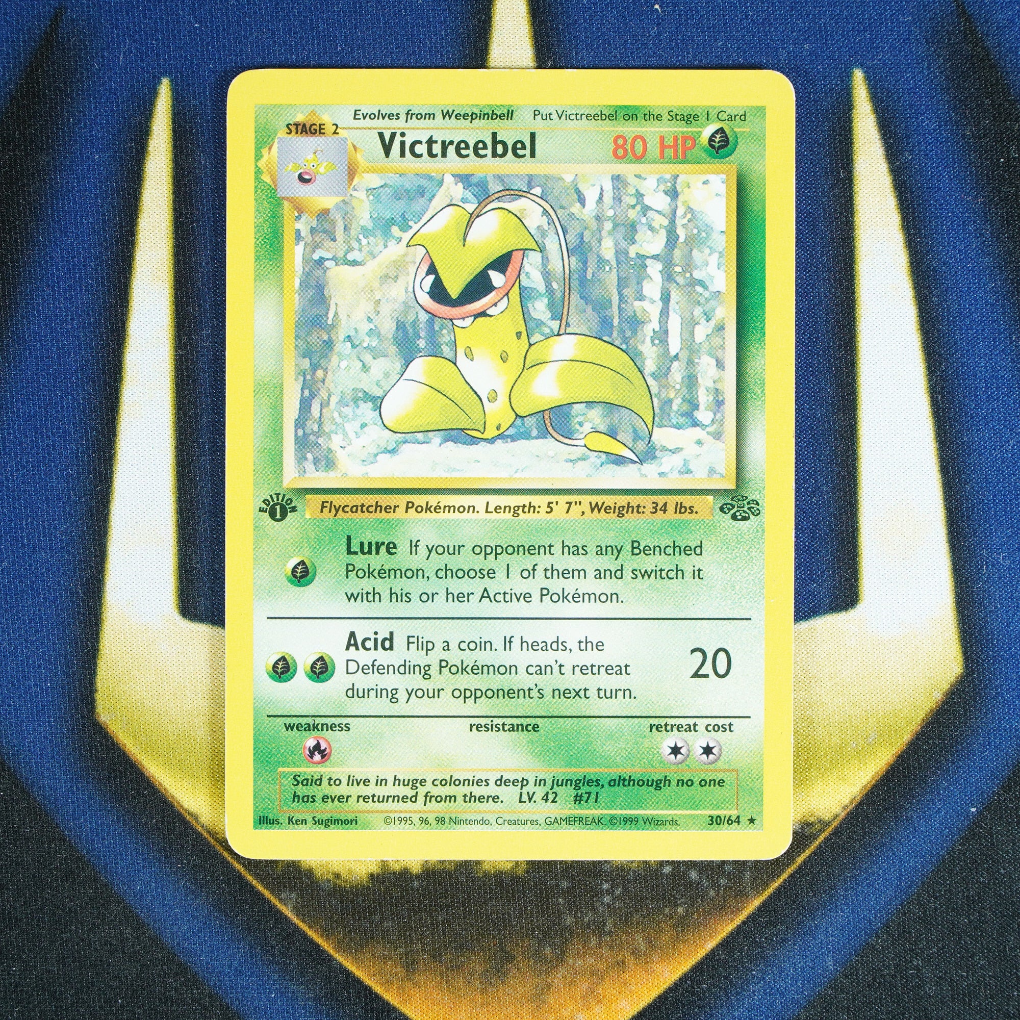 Victreebel JUNGLE 1ST EDITION Rare 30/64 [LP]