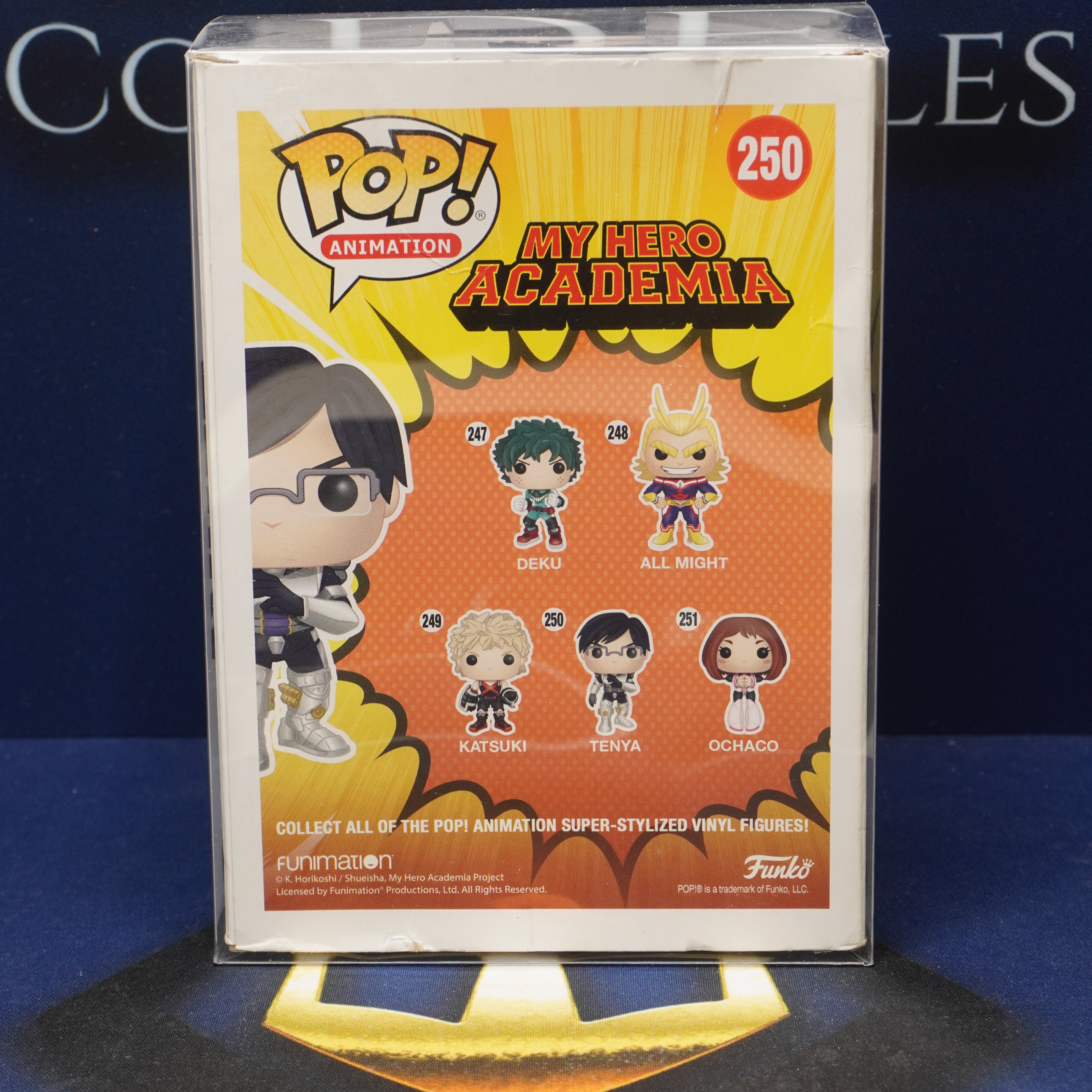 FUNKO POP My Hero Academia Vinyl #250 - Tenya Vaulted