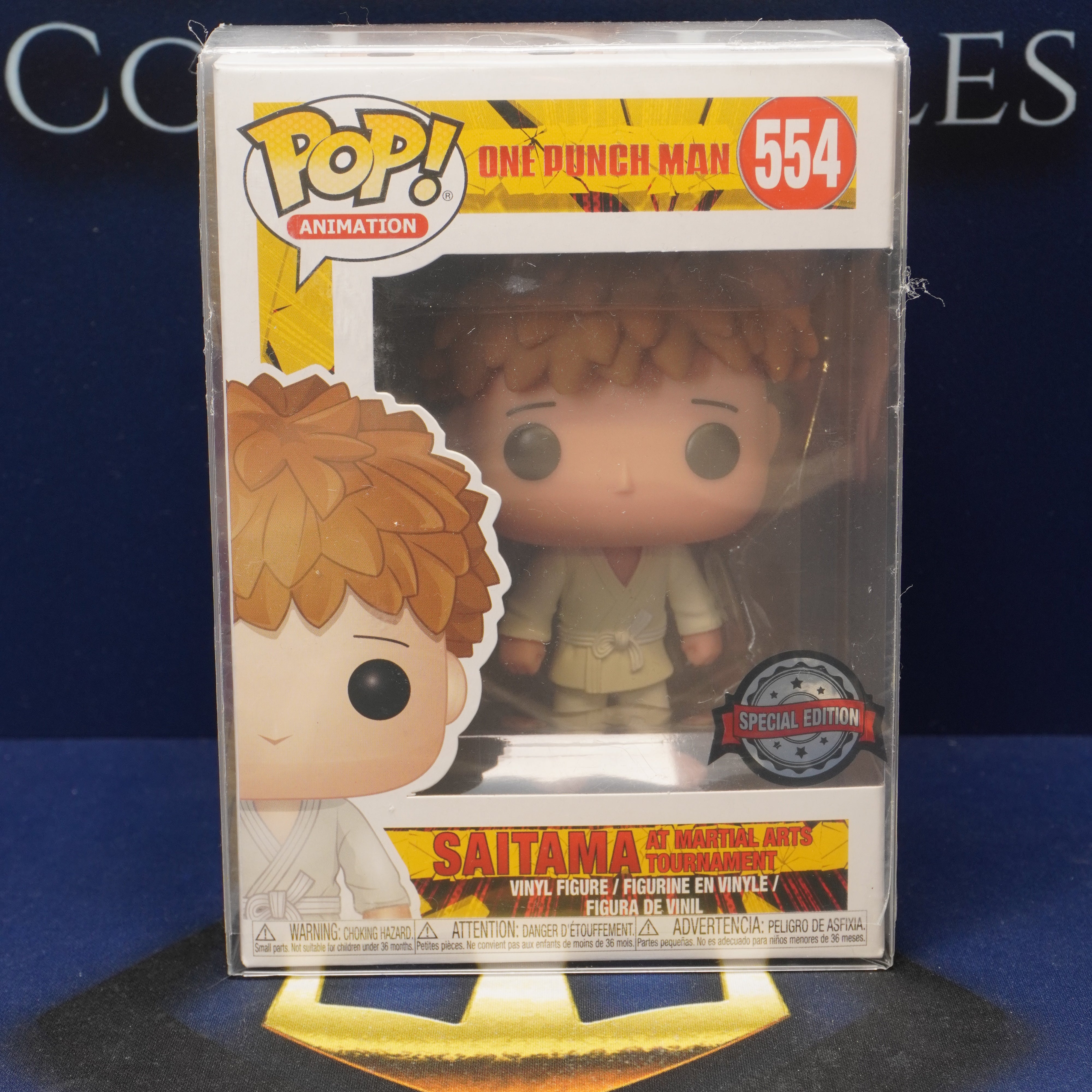 FUNKO POP Vinyl - One Punch Man - Saitama martial arts #554