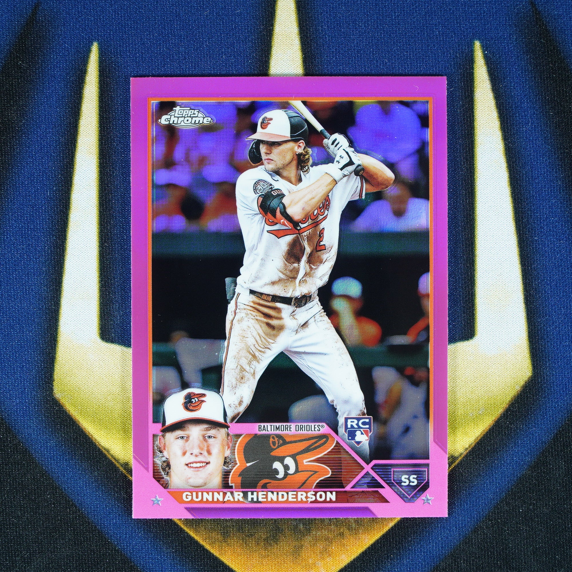 Gunnar Henderson 2023 Topps Chrome Pink RC