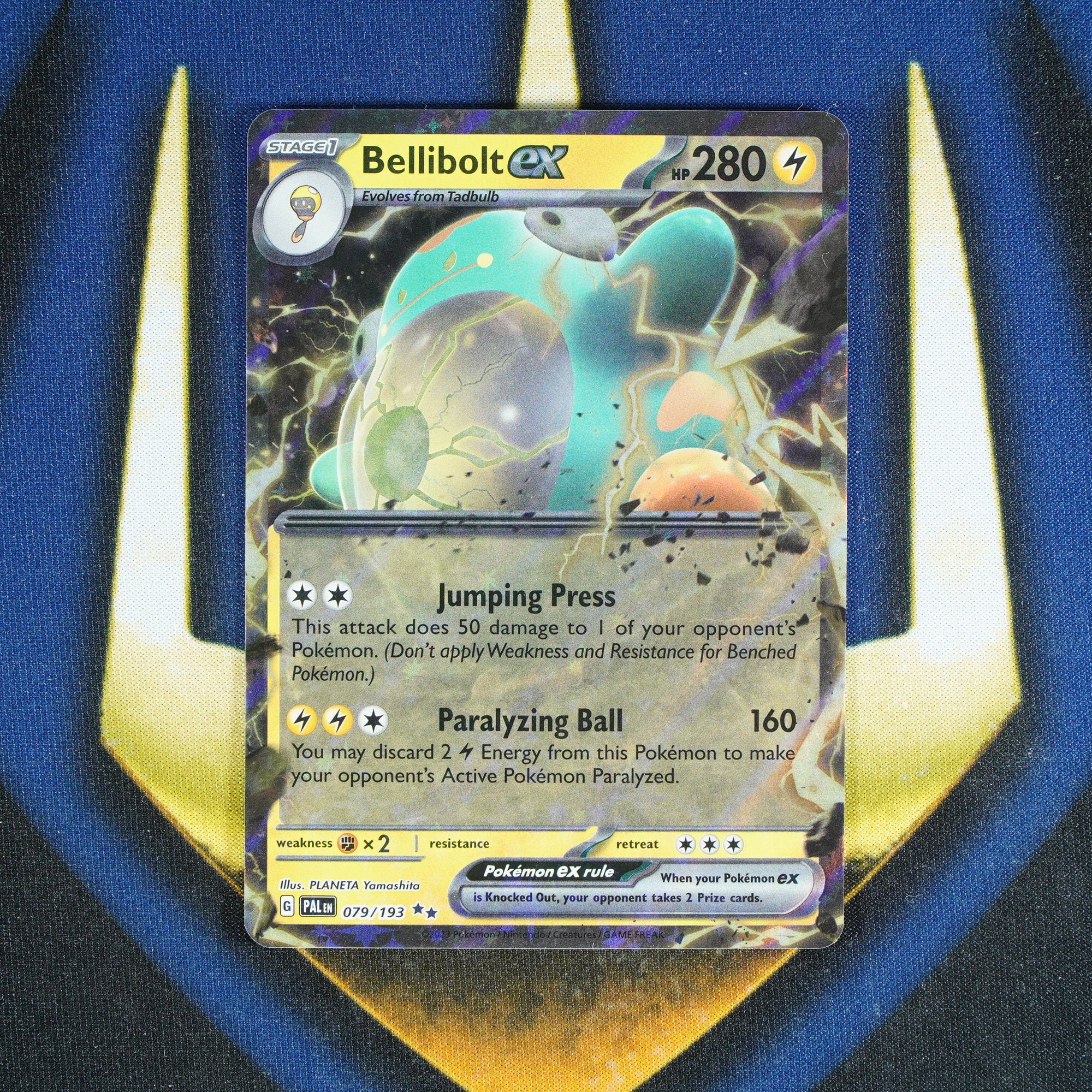 Bellibolt EX PALDEA EVOLVED Double Rare 79/193 [M]
