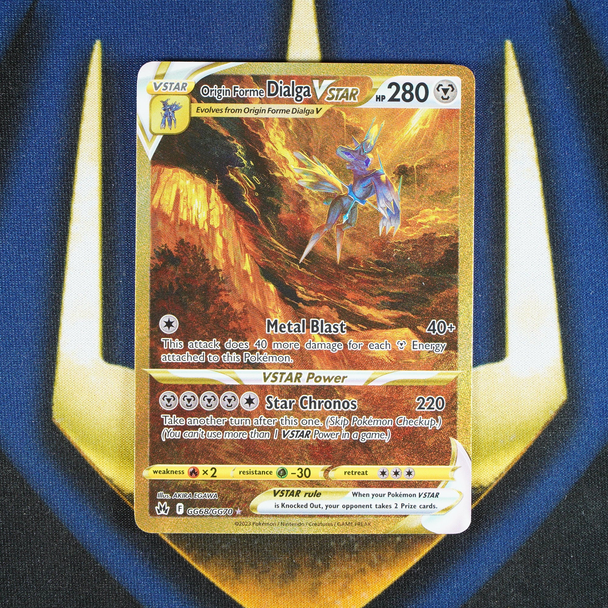 Origin Forme Dialga Vstar CROWN ZENITH Galarian Gallery GG68/GG70 [M]