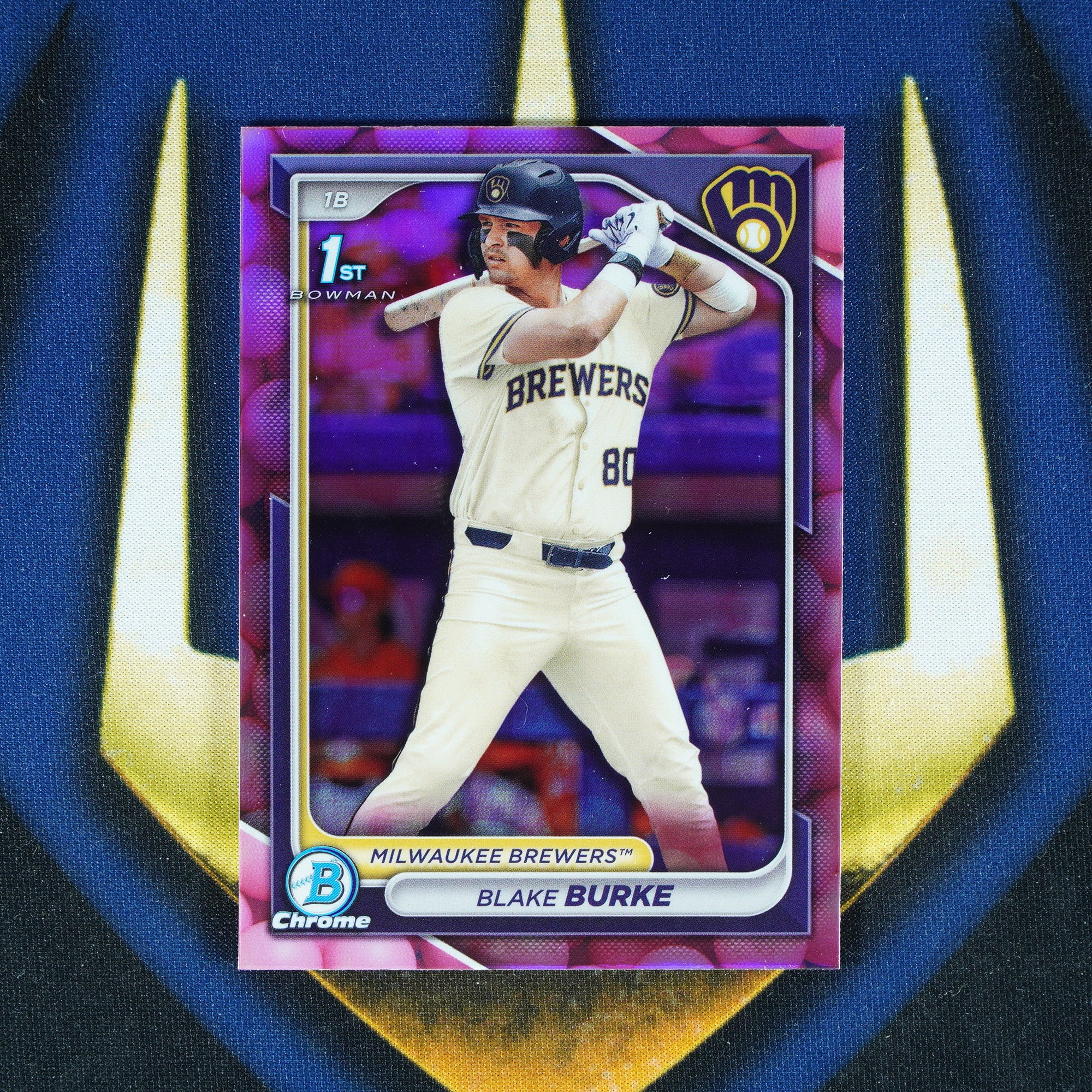 Blake Burke 2024 Topps Bowman Draft 1st Bubblegum