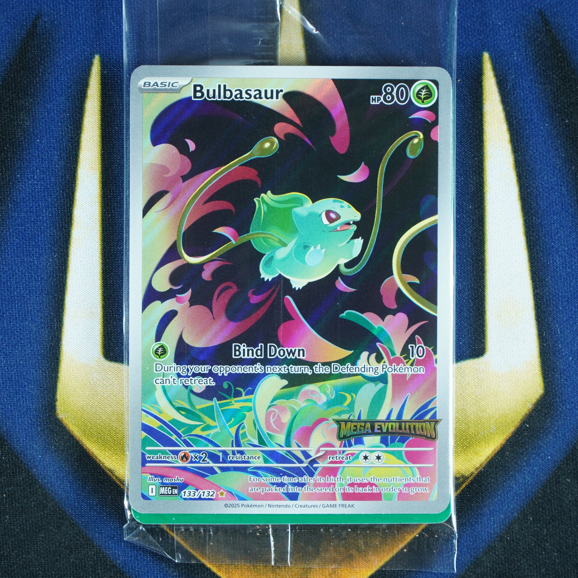 Bulbasaur (Stamped Sealed) Mega Evolution Promo 133/132