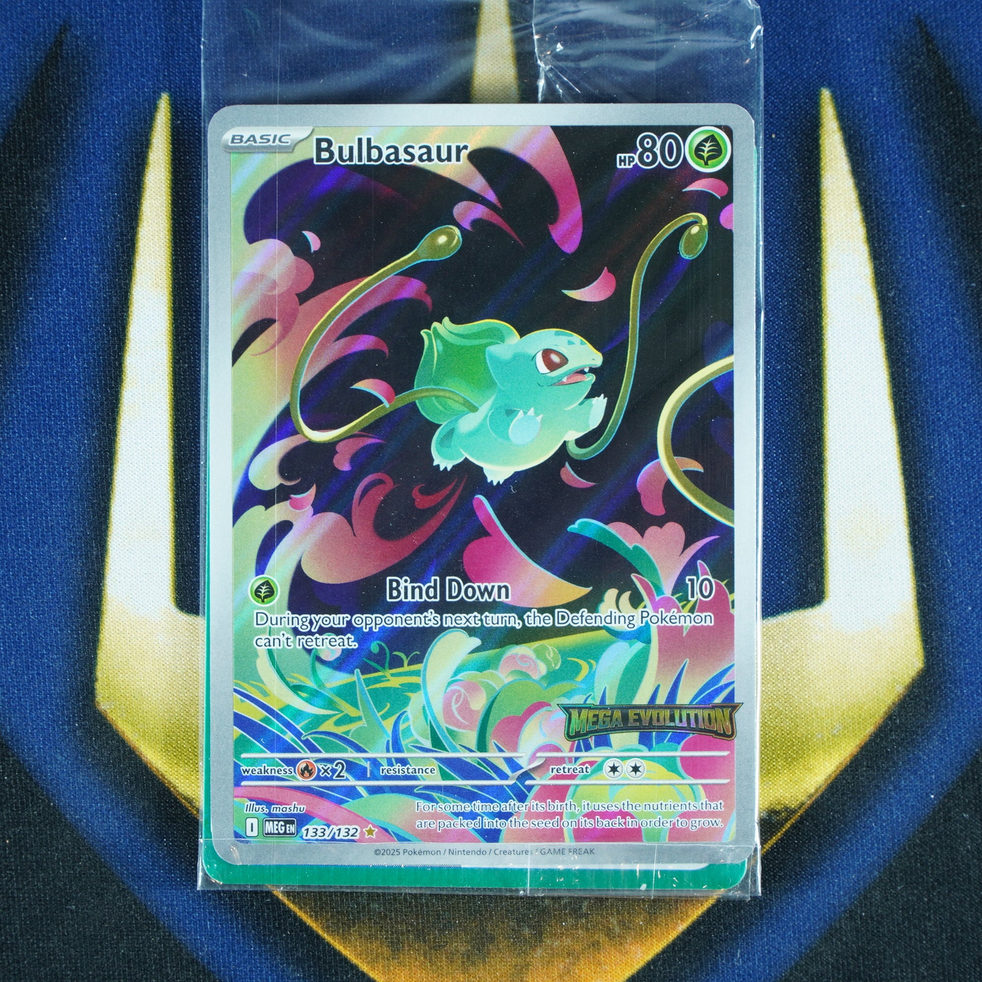 Bulbasaur (Stamped Sealed) Mega Evolution Promo 133/132