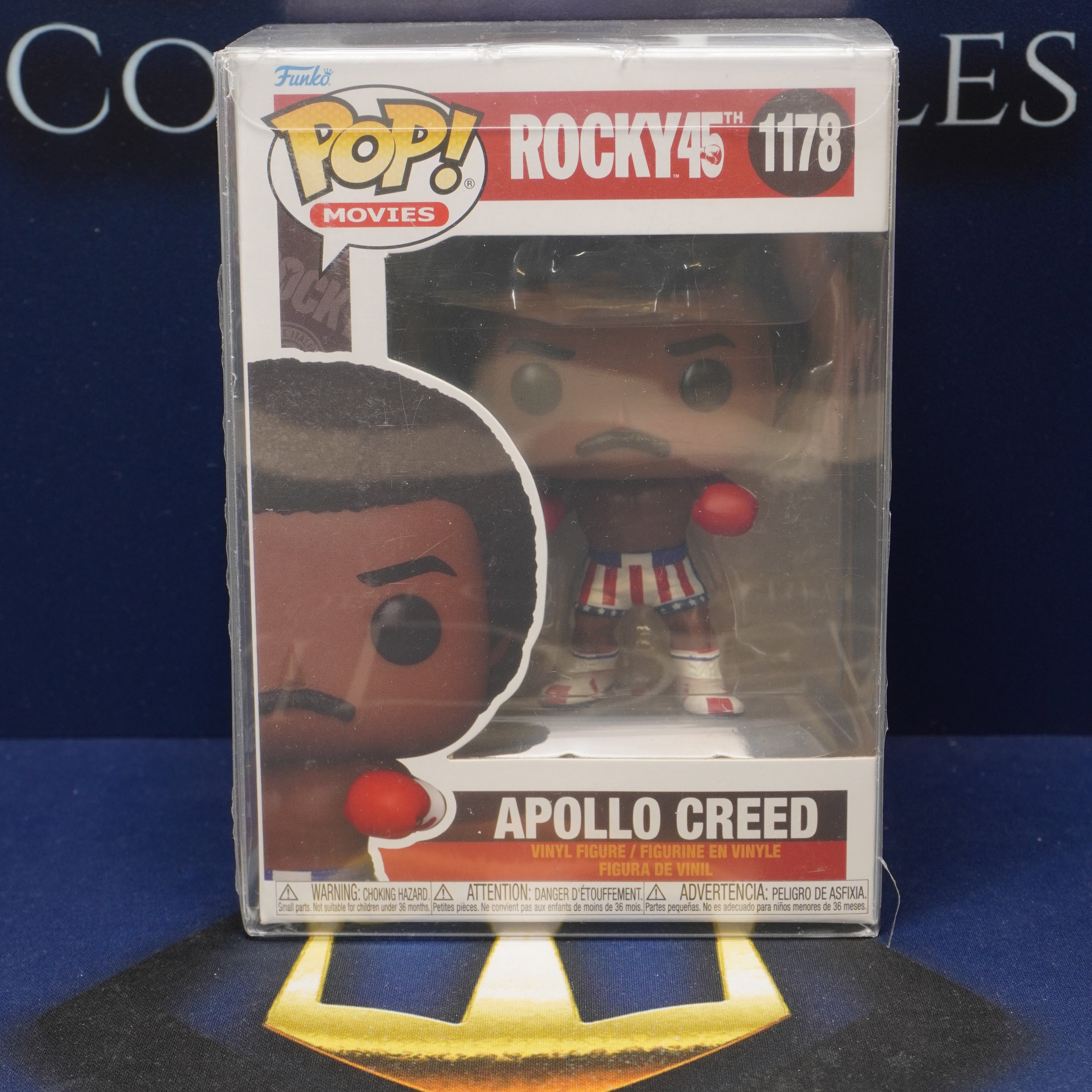 FUNKO POP Movies - Rocky 45th Anniversary Apollo Creed #1178