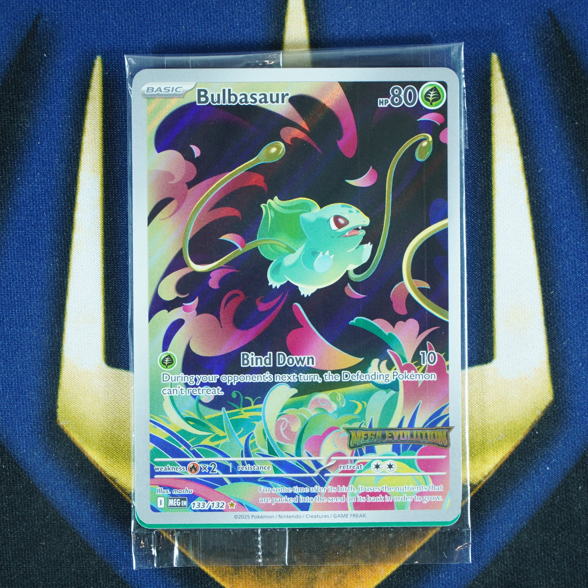 Bulbasaur (Stamped Sealed) Mega Evolution Promo 133/132