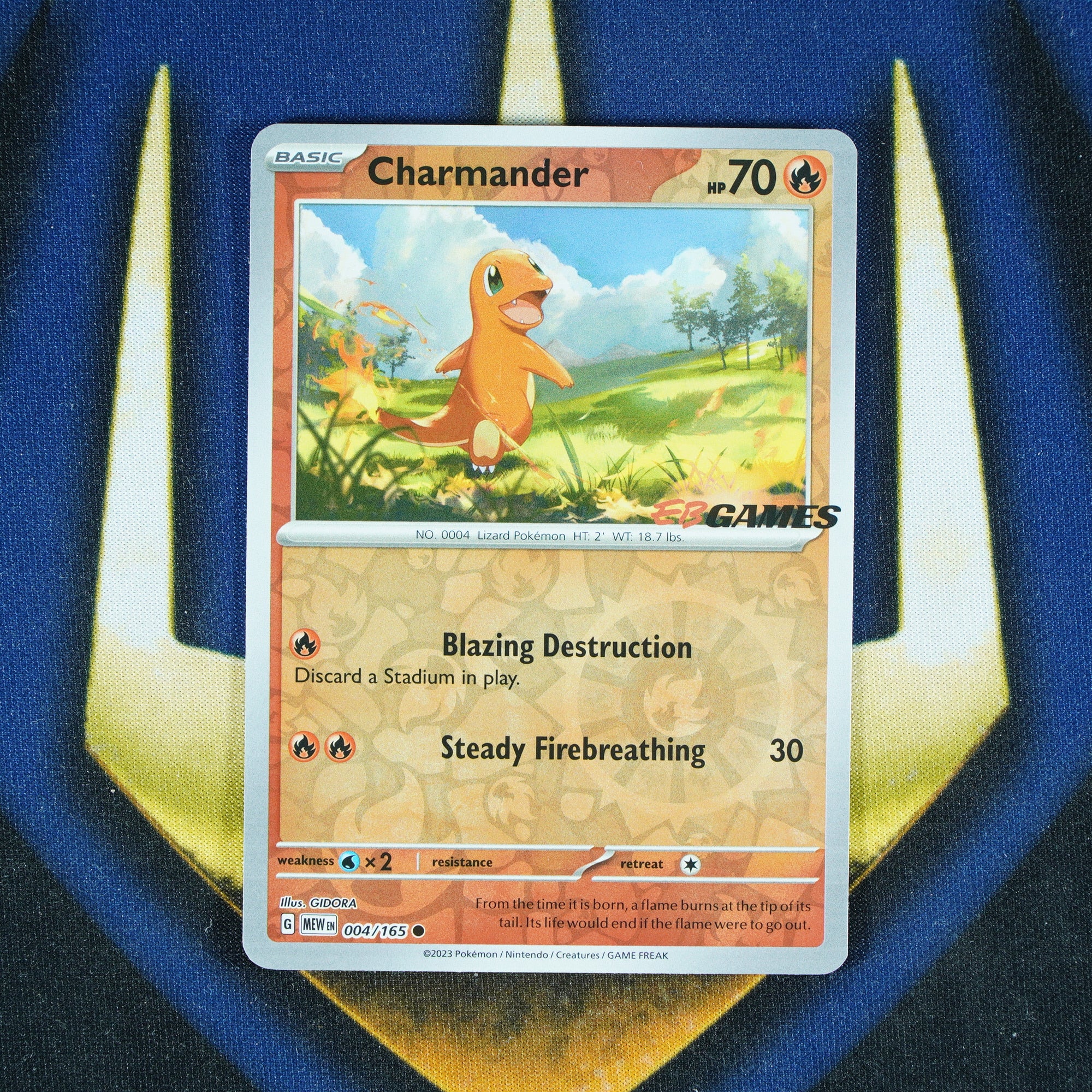Charmander EB GAMES PROMO 004/165 [NM]