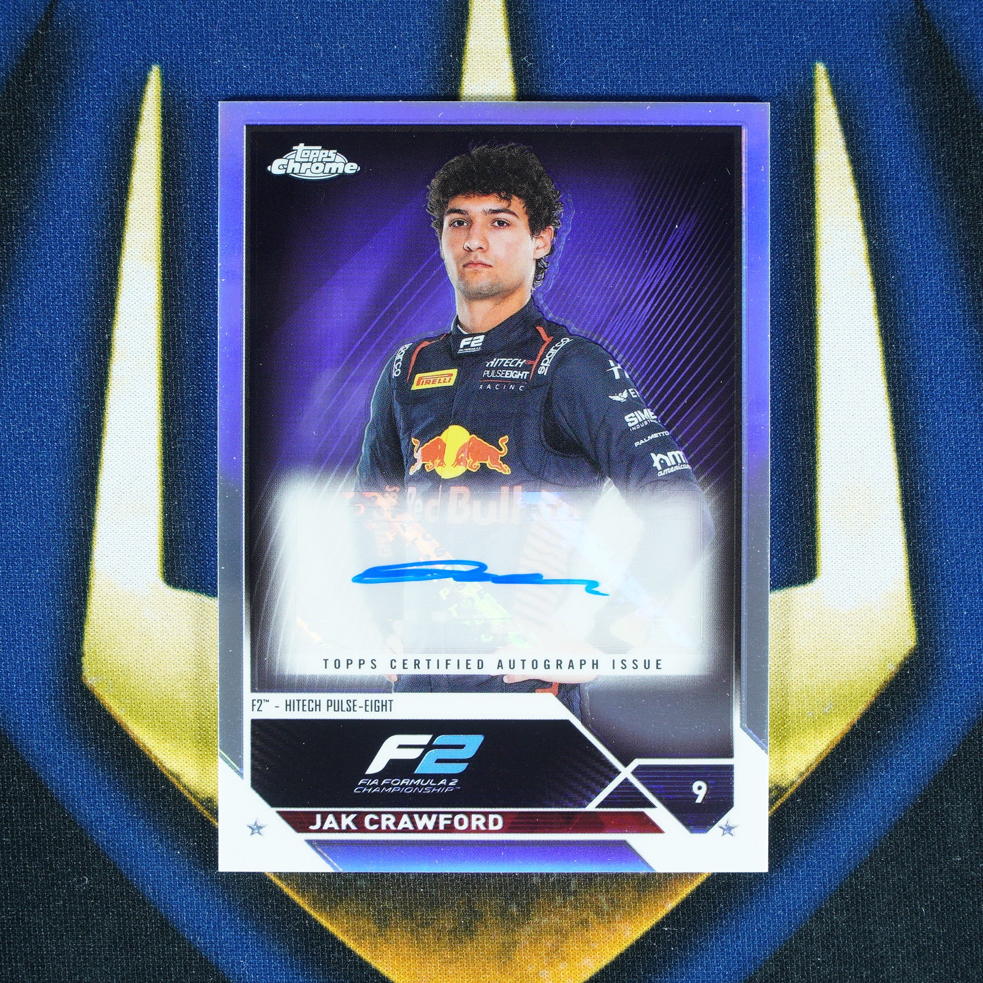 Jak Crawford 2023 Topps Chrome F2 Auto