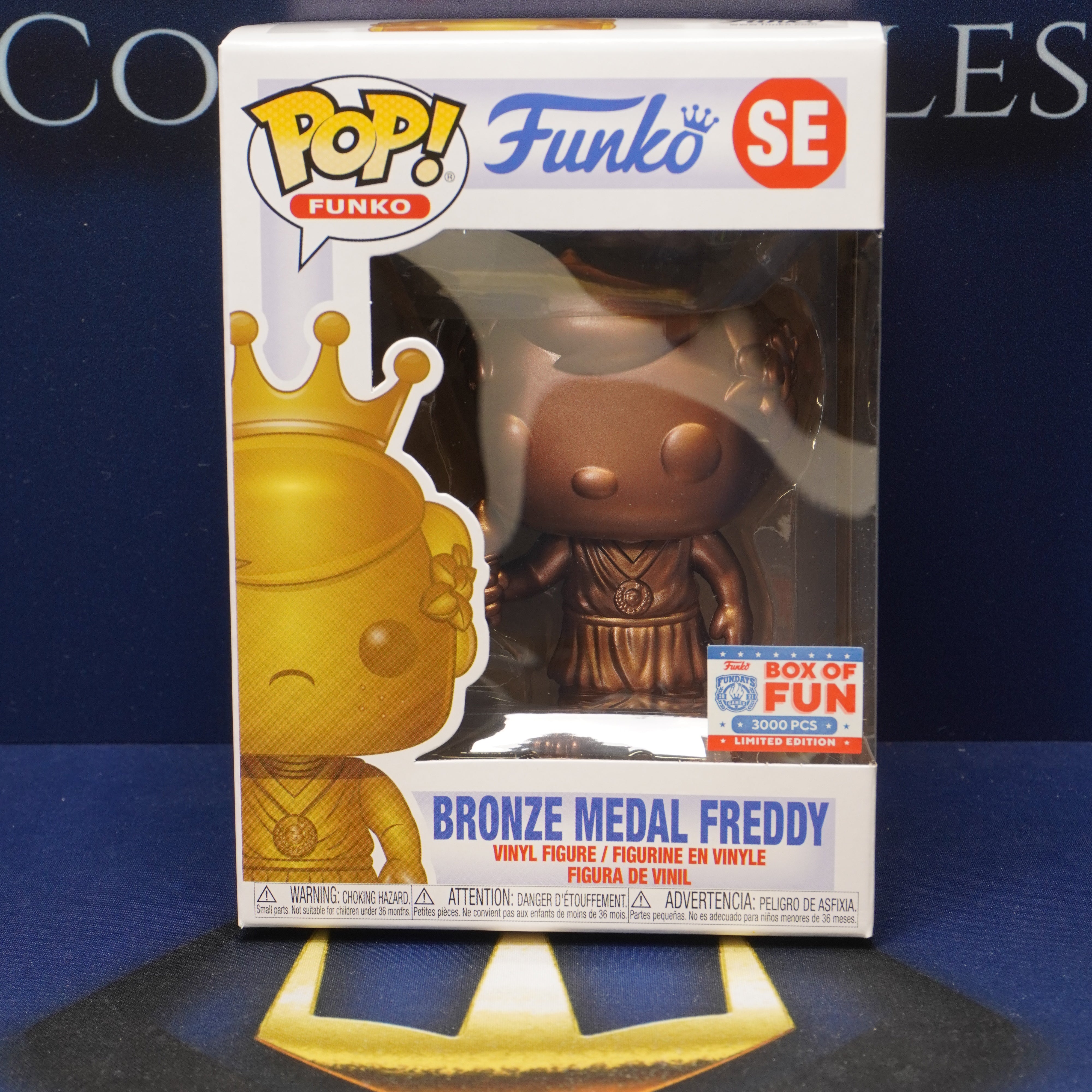 FUNKO POP Funko - Freddy Funko #SE - Bronze Medal Freddy Box of Fun 3000 pcs
