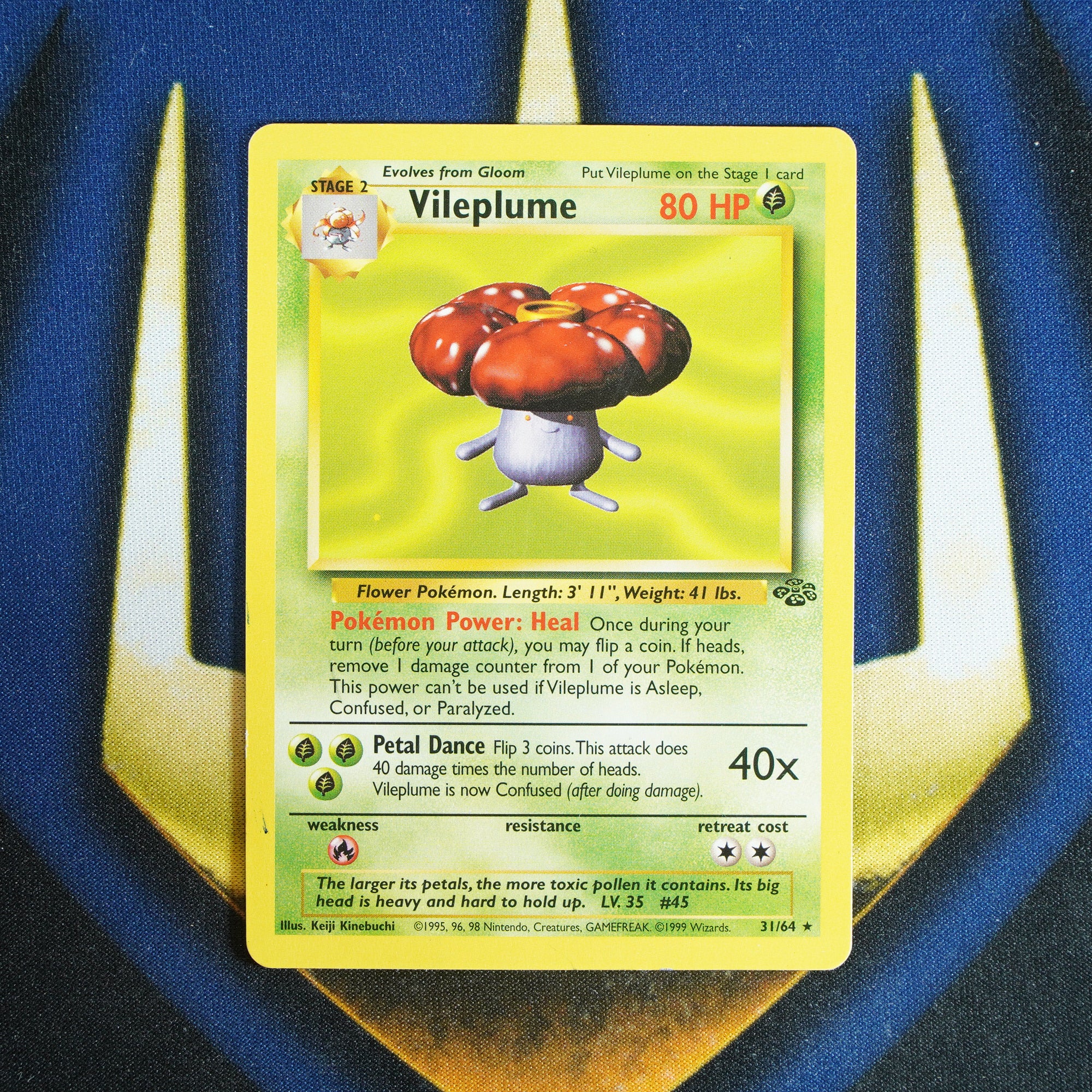 Vileplume JUNGLE Rare 31/64 [LP]