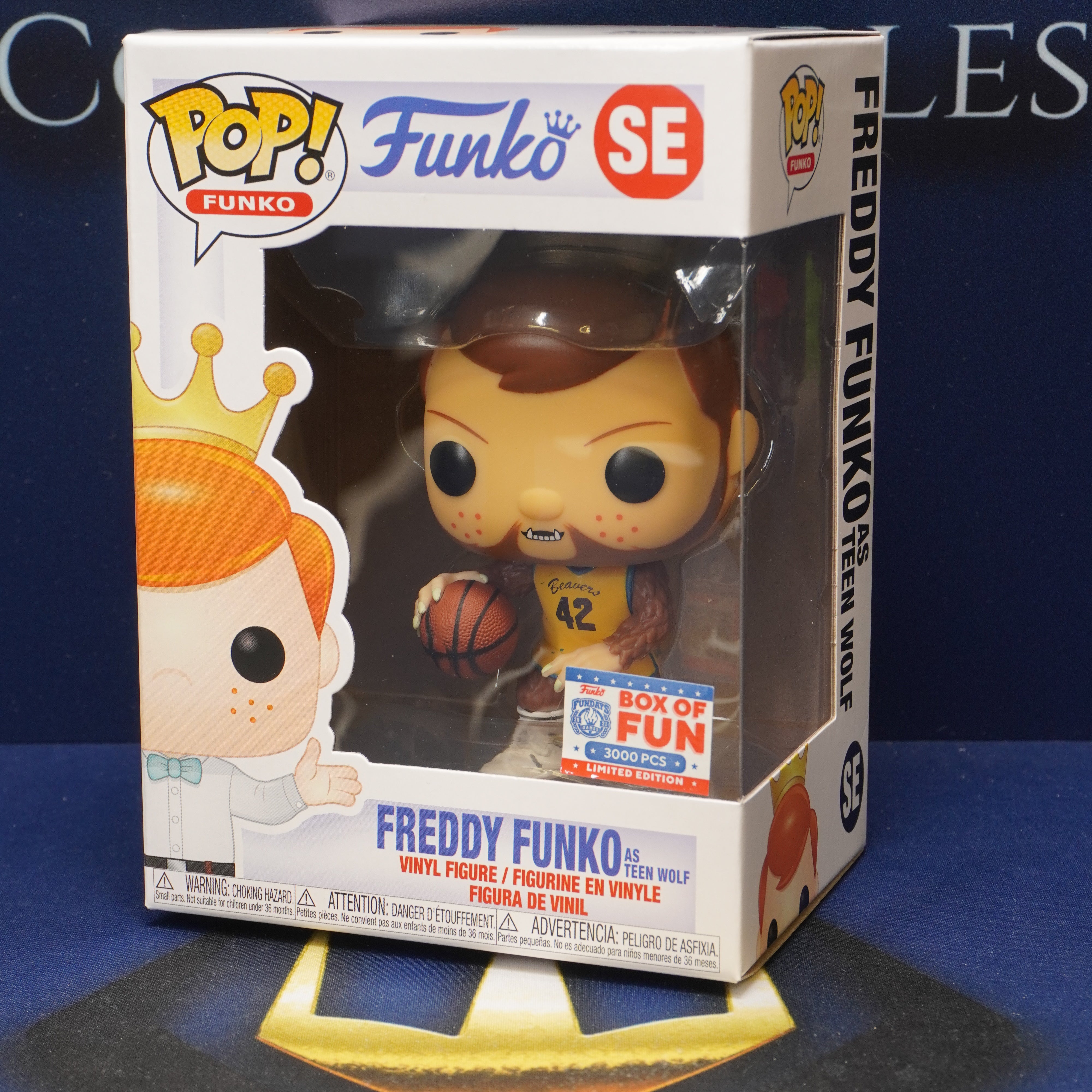 FUNKO POP Funko - Freddy Funko #SE - Teen Wolf Box of Fun 3000 pcs