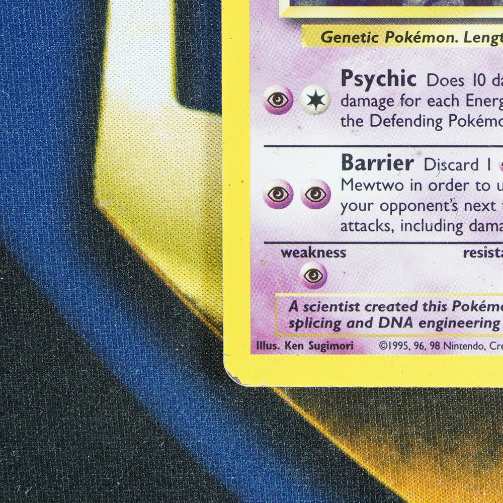 Mewtwo BASE SET Holo Rare 10/102 [HP]