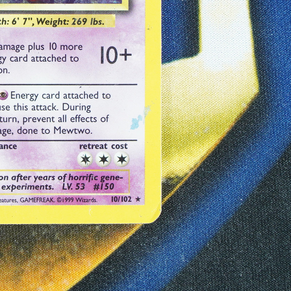 Mewtwo BASE SET Holo Rare 10/102 [HP]