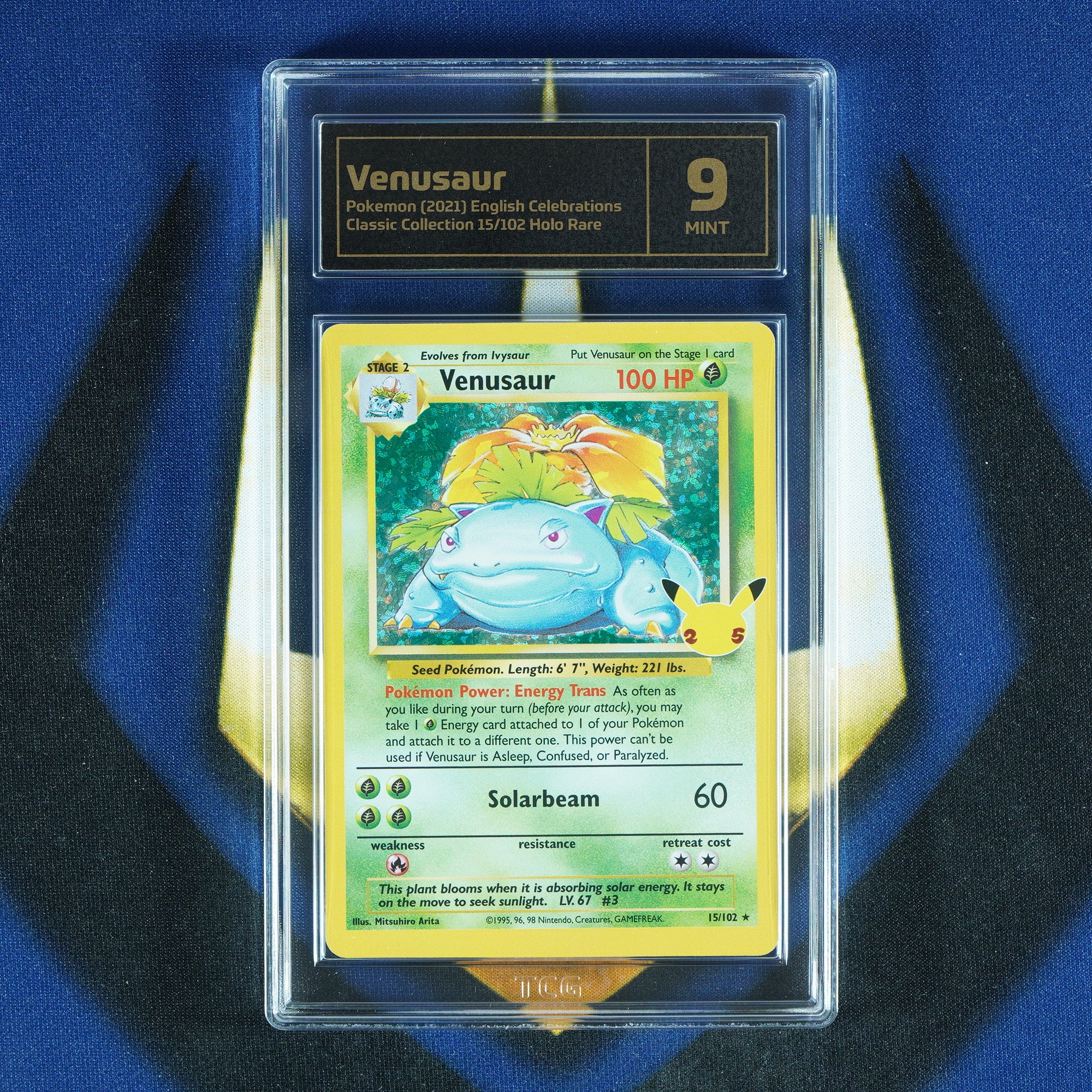 Venusaur Celebrations Holo Rare 15/102 [TCG 9]