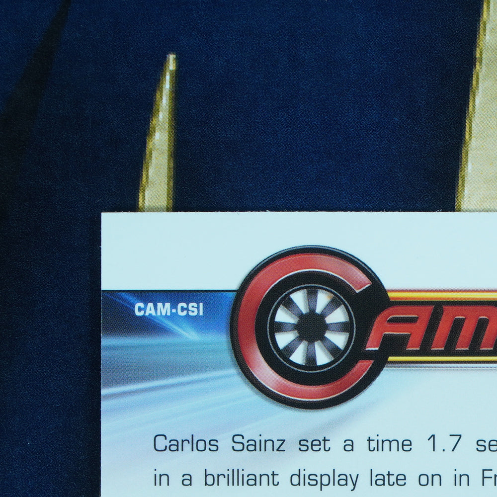 Carlos Sainz 2023 Topps Chrome Camber CAM-CSI Ferrari