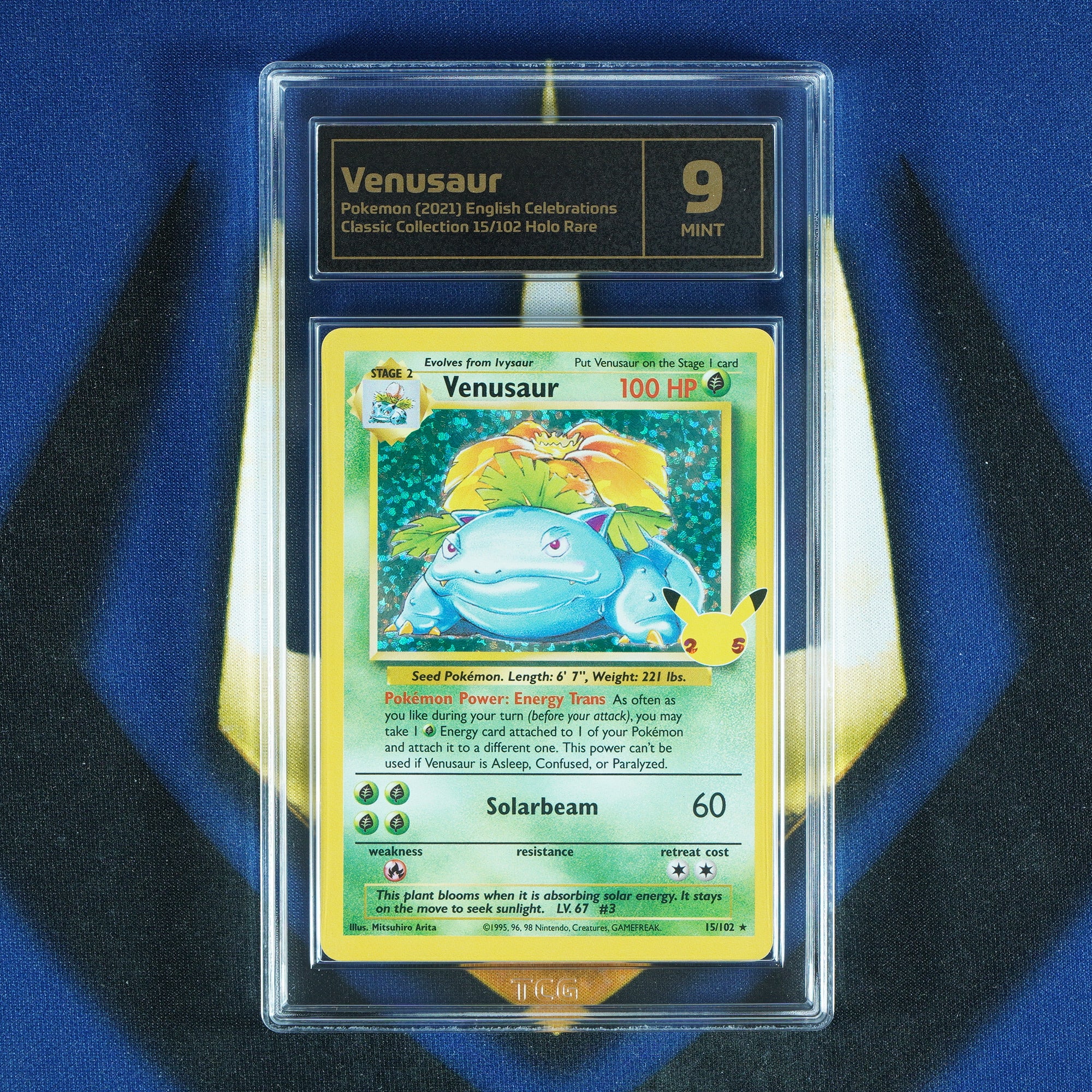 Venusaur Celebrations Holo Rare 15/102 [TCG 9]