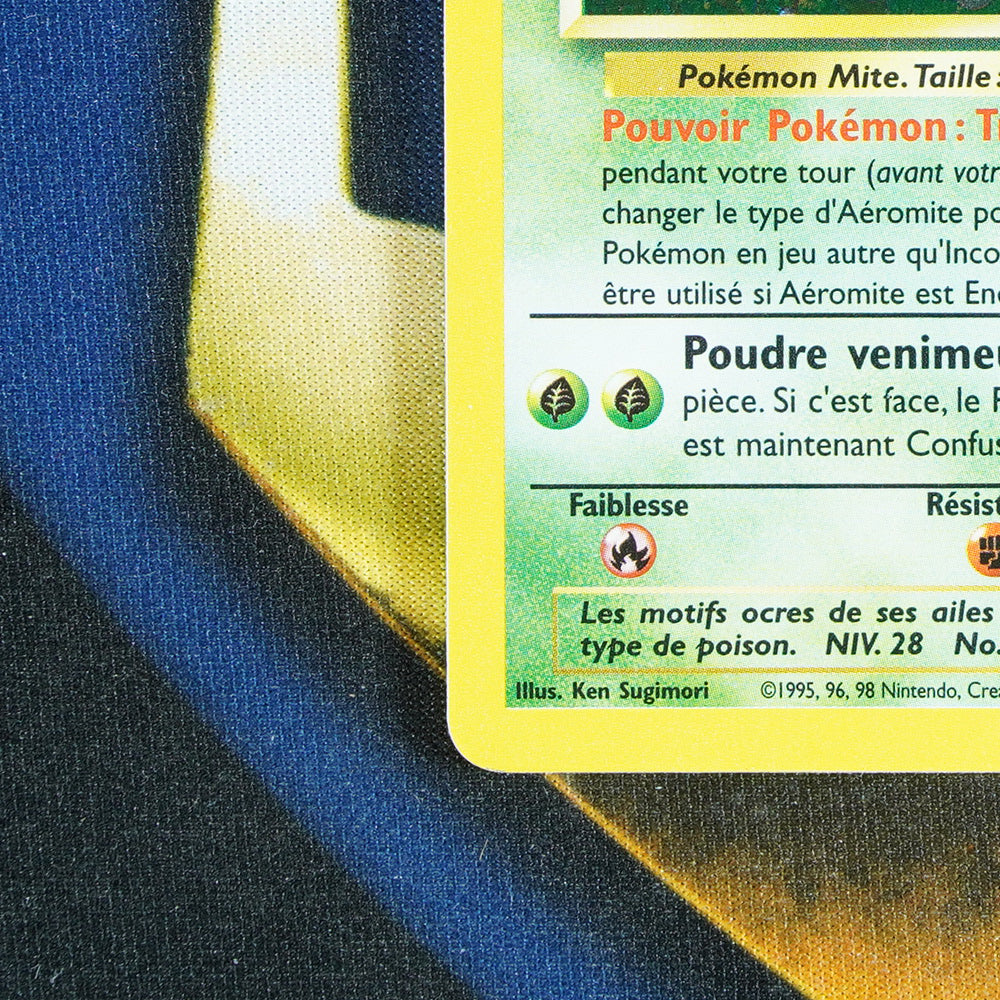 Aeromite Venomoth JUNGLE FRENCH Holo Rare 13/64 [LP]