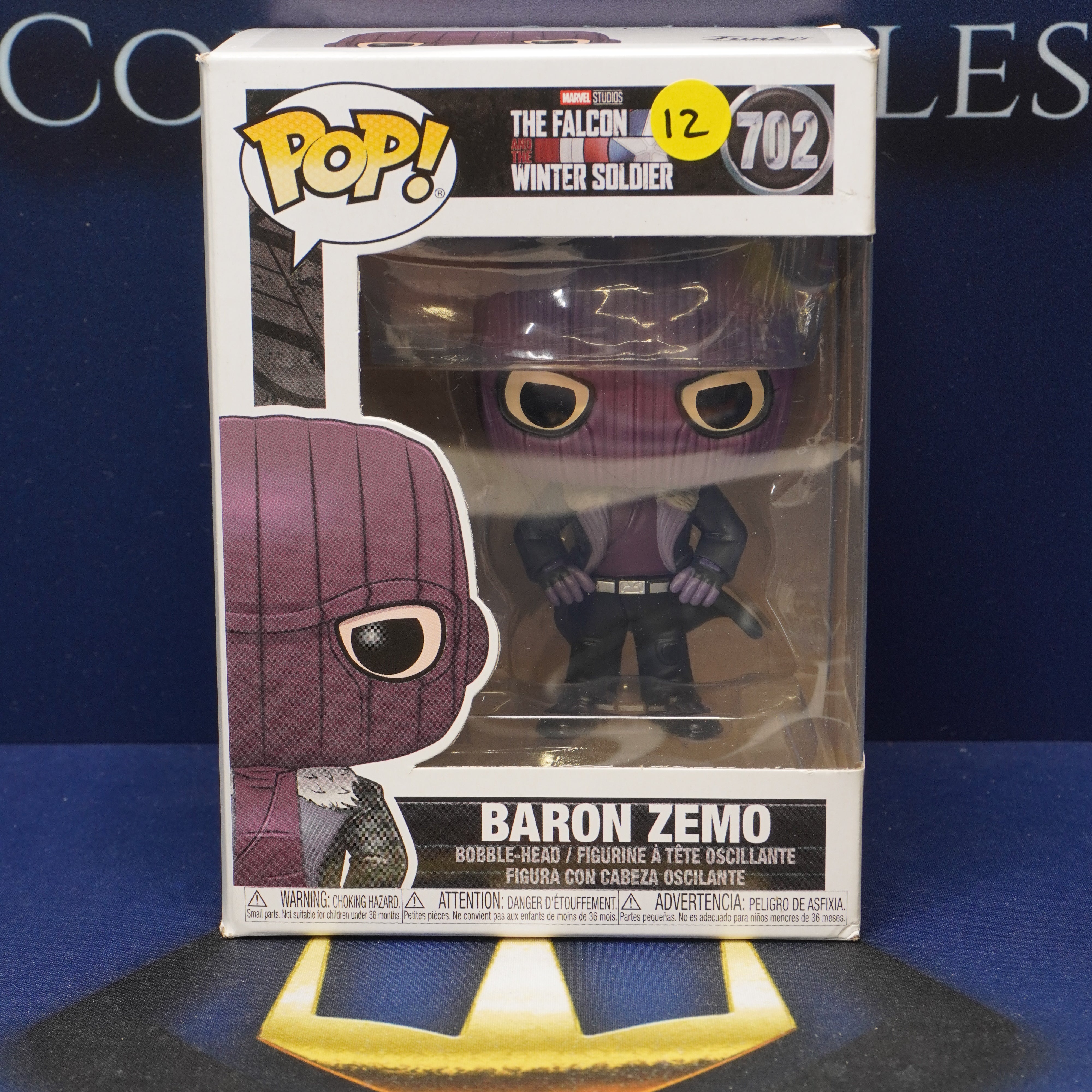 FUNKO POP - Marvel Studios - The Falcon Winter Soldier - Baron Zemo #702