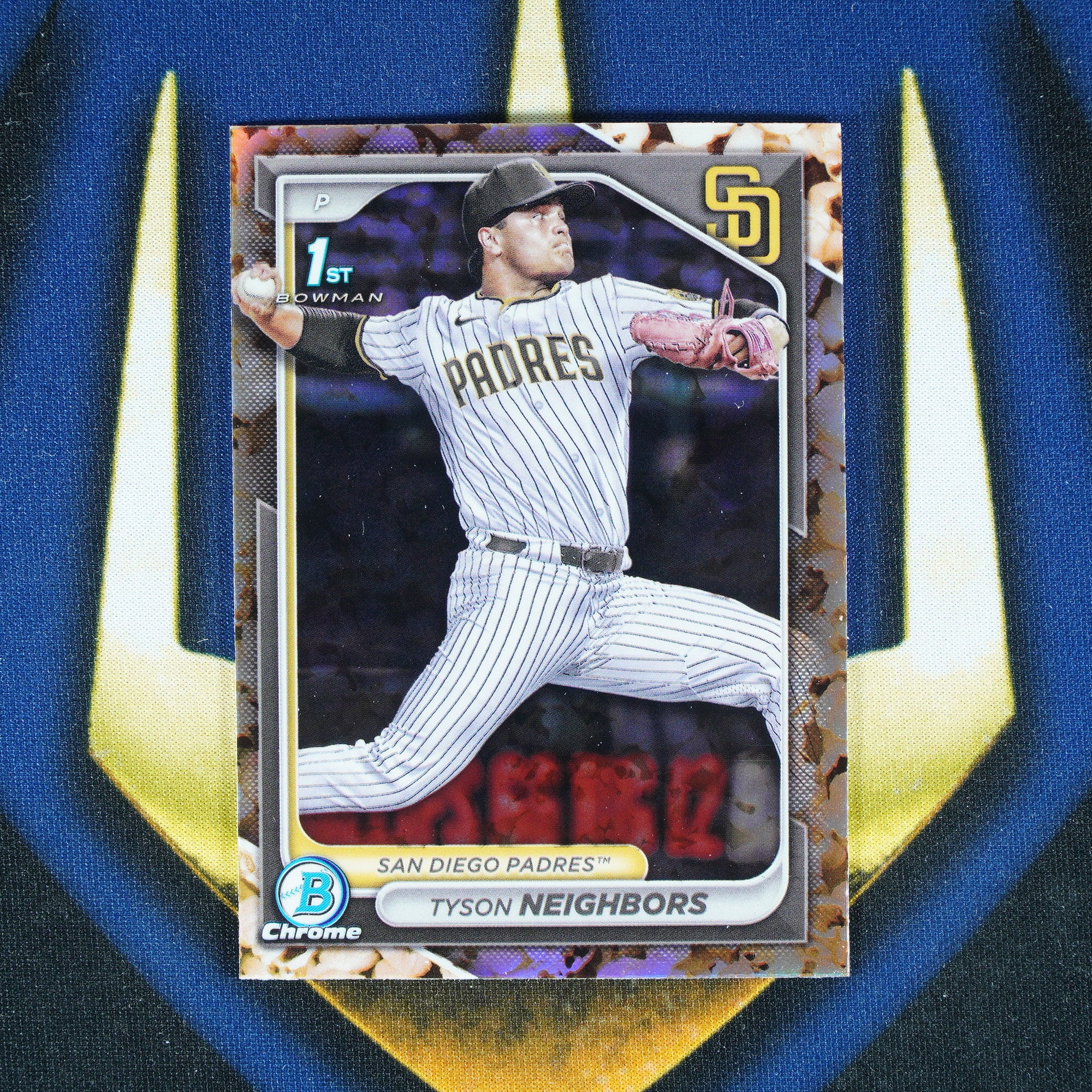 Tyson Neighbors 2024 Topps Bowman Draft Chrome 1st Snack Pack SSP