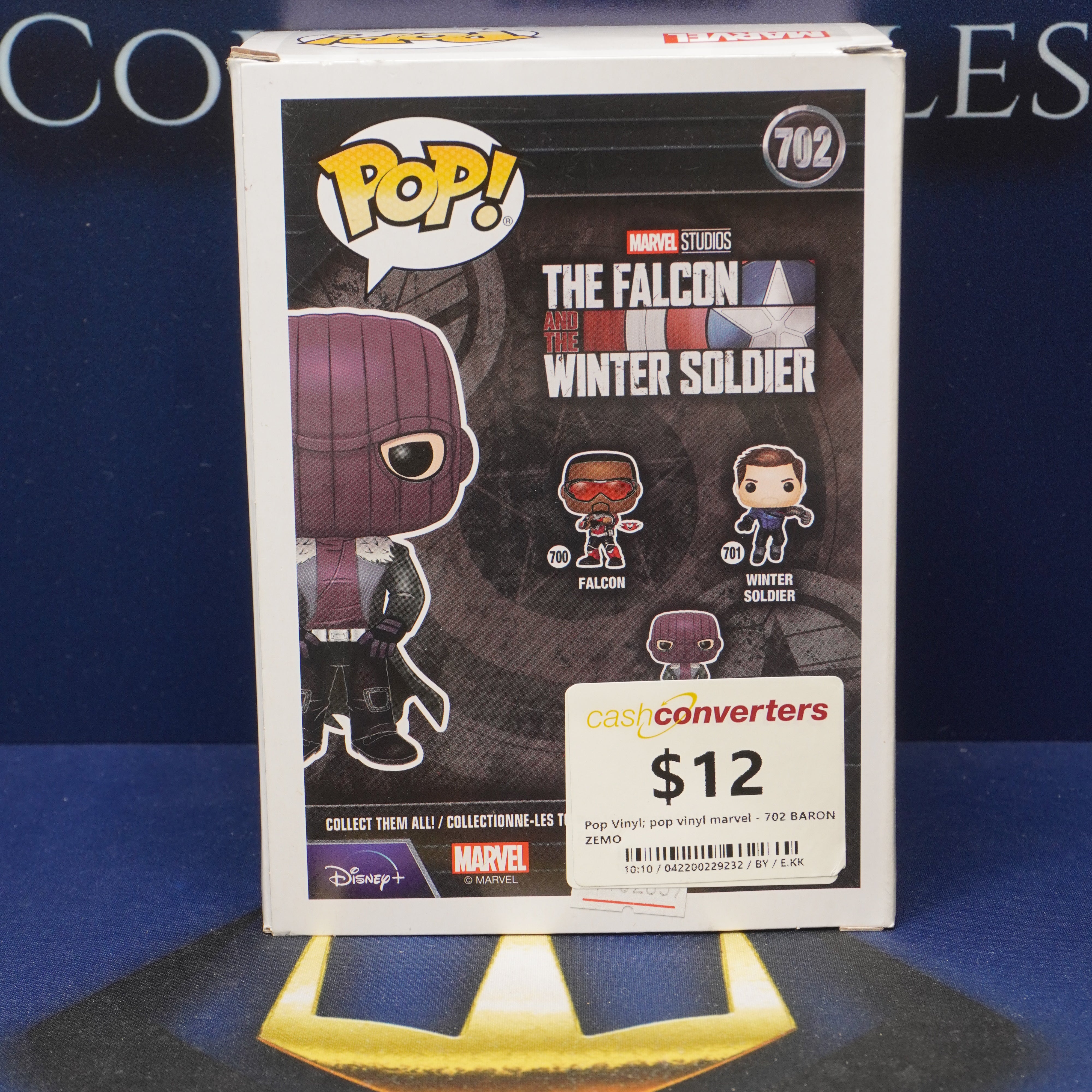 FUNKO POP - Marvel Studios - The Falcon Winter Soldier - Baron Zemo #702