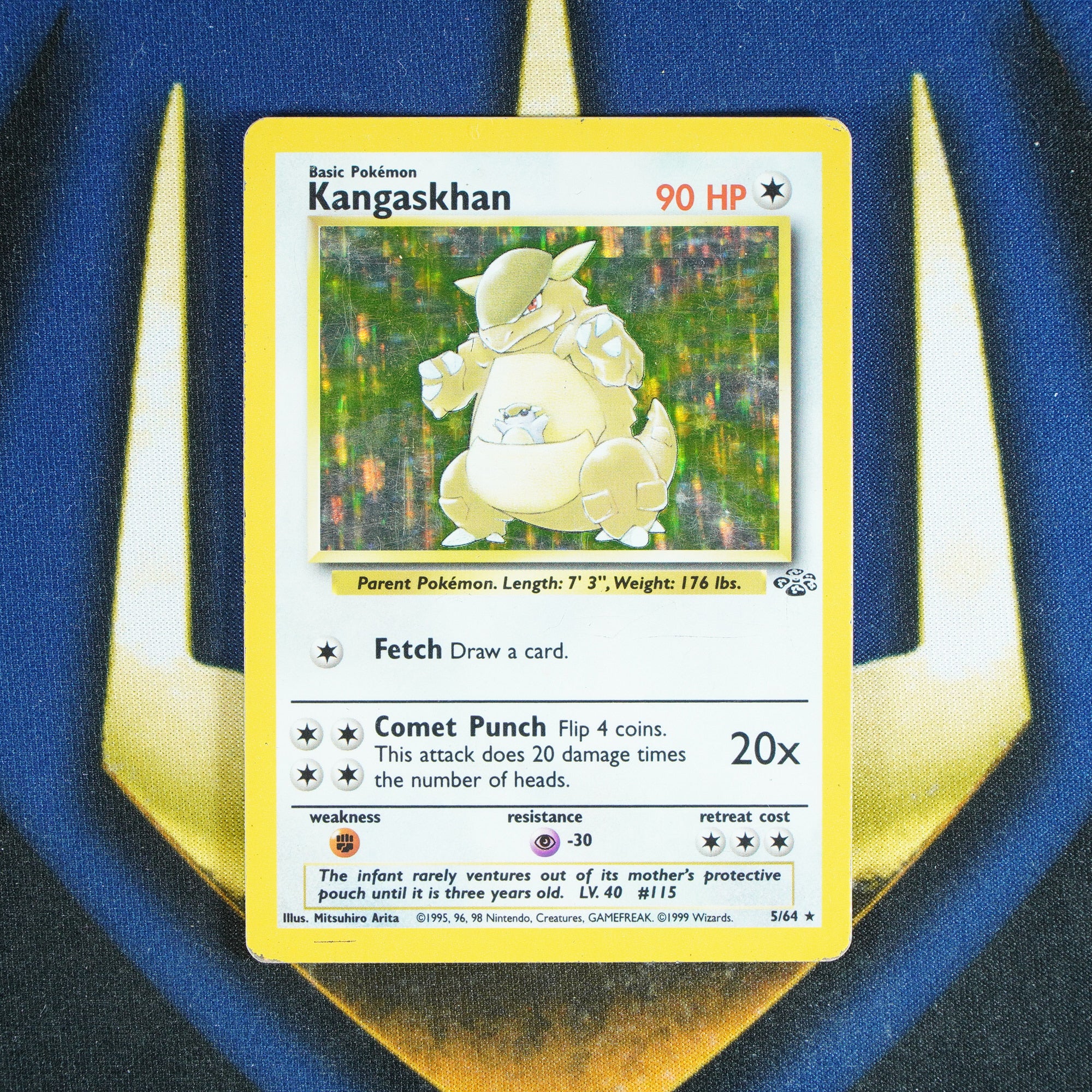 Kangaskhan JUNGLE Holo Rare 5/64 [MP]