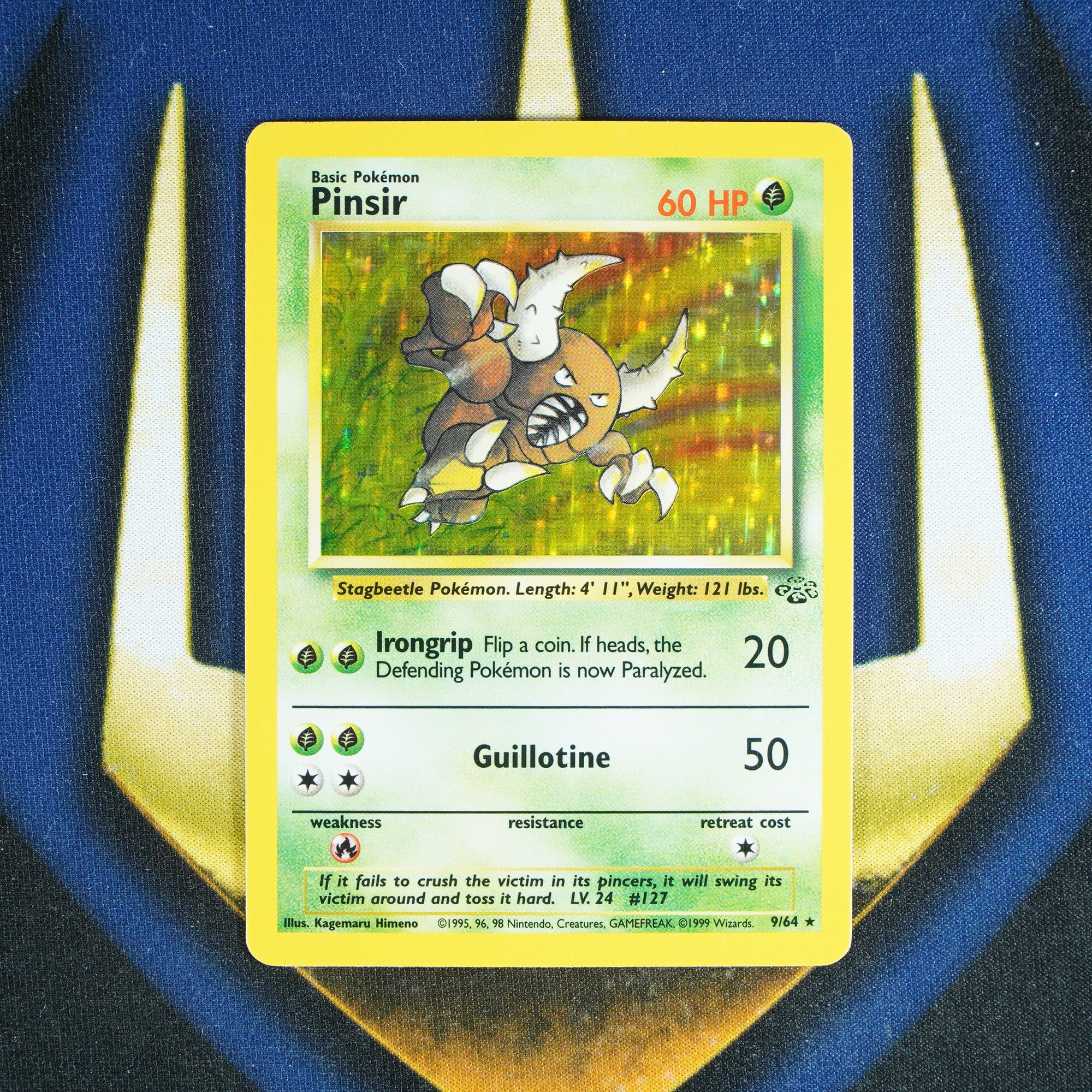 Pinsir JUNGLE Holo Rare 9/64 [LP]