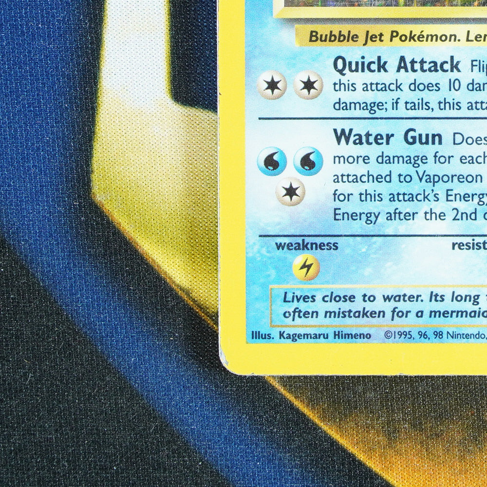 Vaporeon JUNGLE Holo Rare 12/64 [LP]