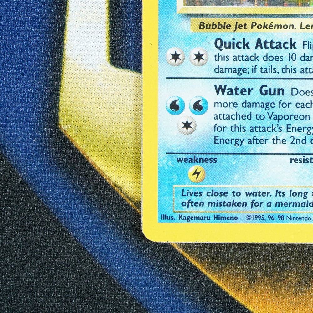 Vaporeon JUNGLE Holo Rare 12/64 [MP]