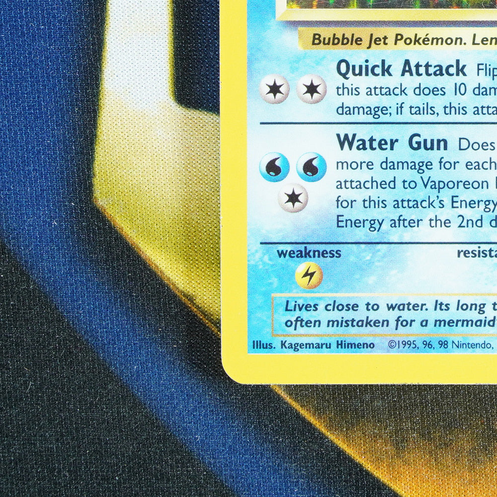 Vaporeon JUNGLE Holo Rare 12/64 [NM]