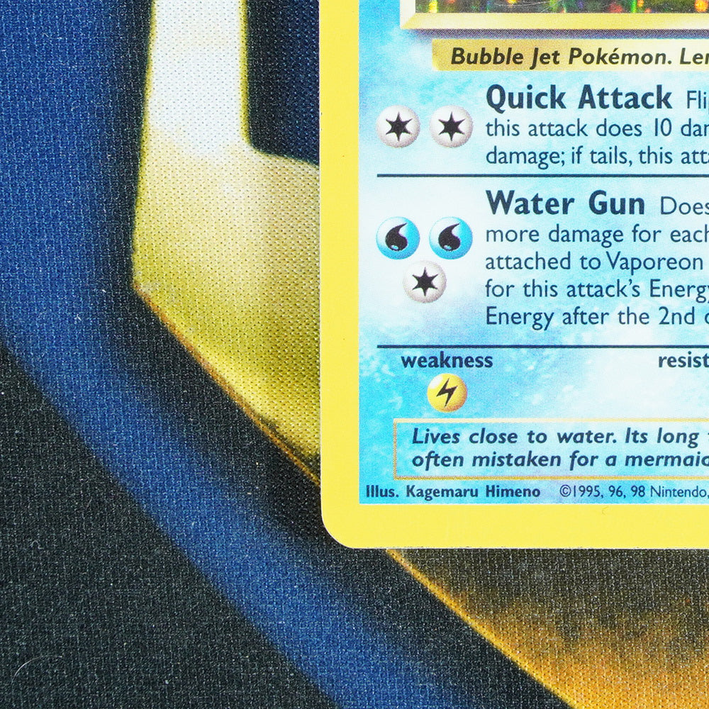 Vaporeon JUNGLE Holo Rare 12/64 [NM]