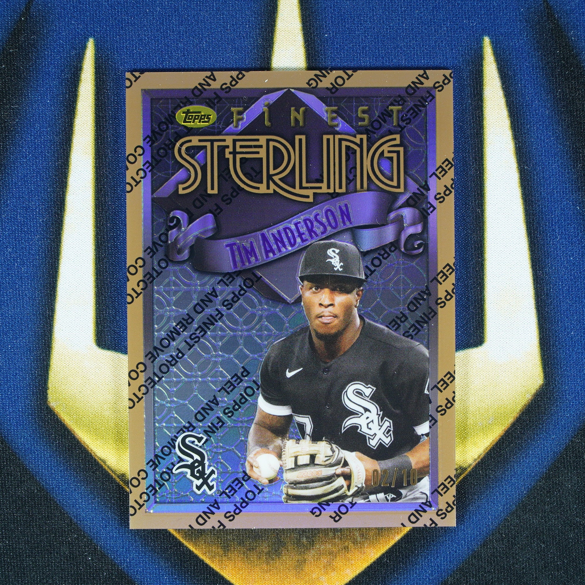 Tim Anderson 2023 Topps Finest Flashbacks Sterling /10