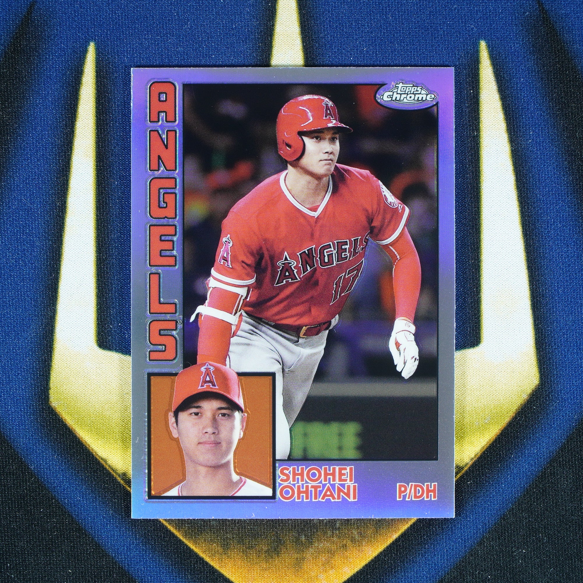 Shohei Ohtani 2019 Topps Chrome 1984 Refractor #84TC-25