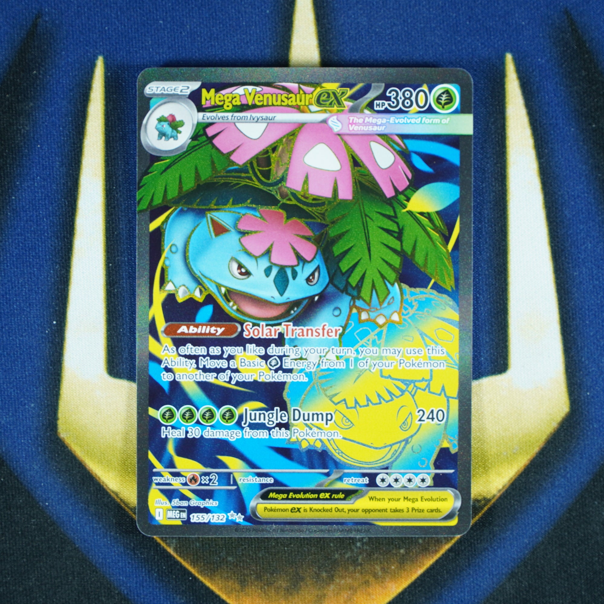 Mega Venusaur ex Mega Evolution Ultra Rare 155/132